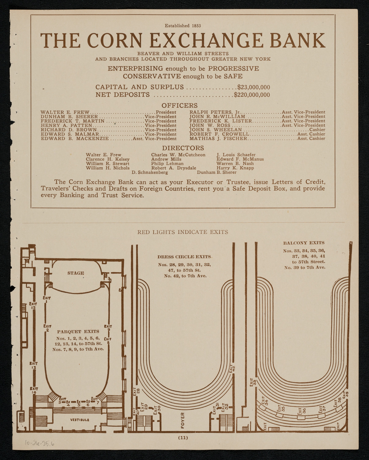 State Symphony Orchestra of New York, October 21, 1925, program page 11