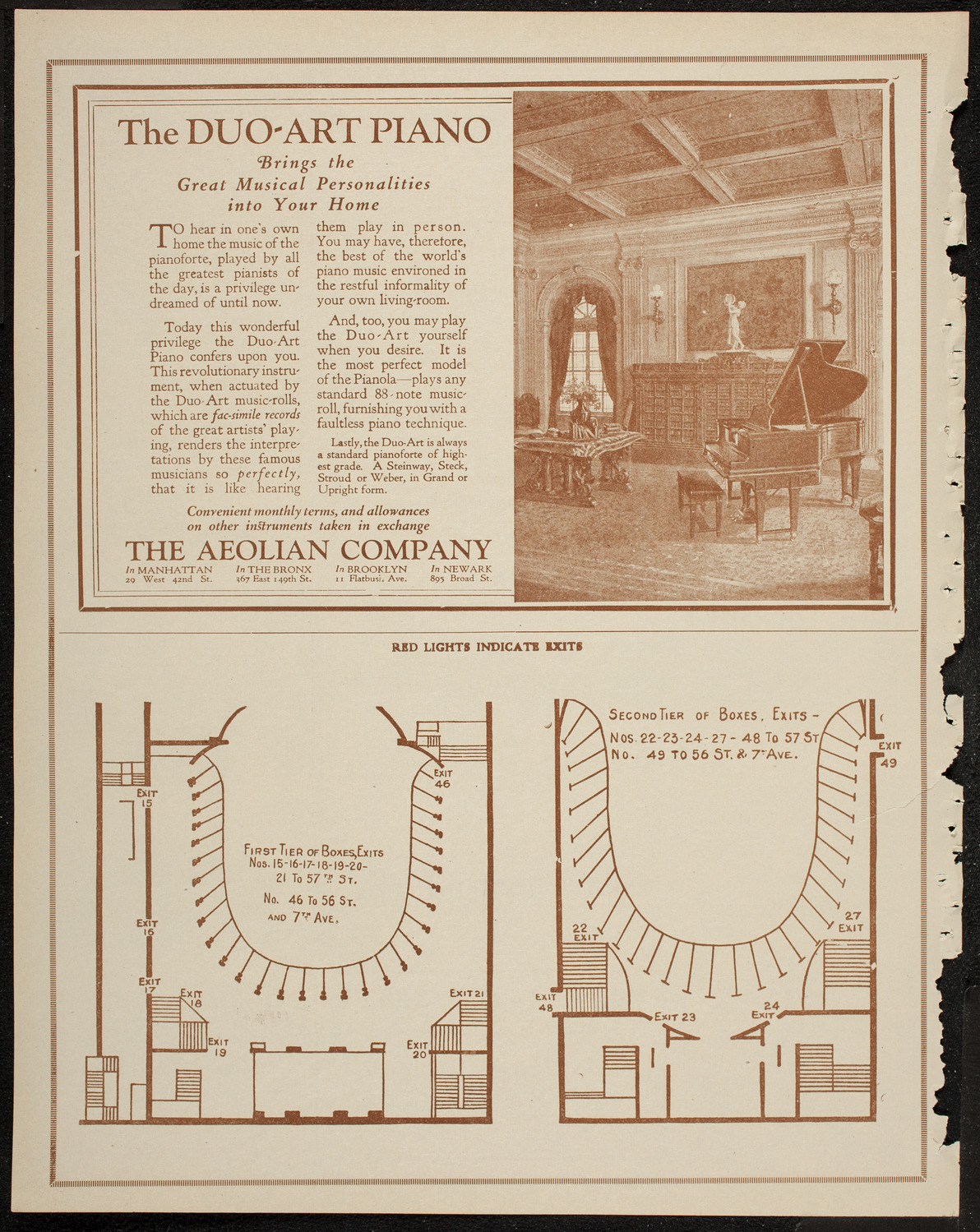 New York Philharmonic, February 7, 1920, program page 10
