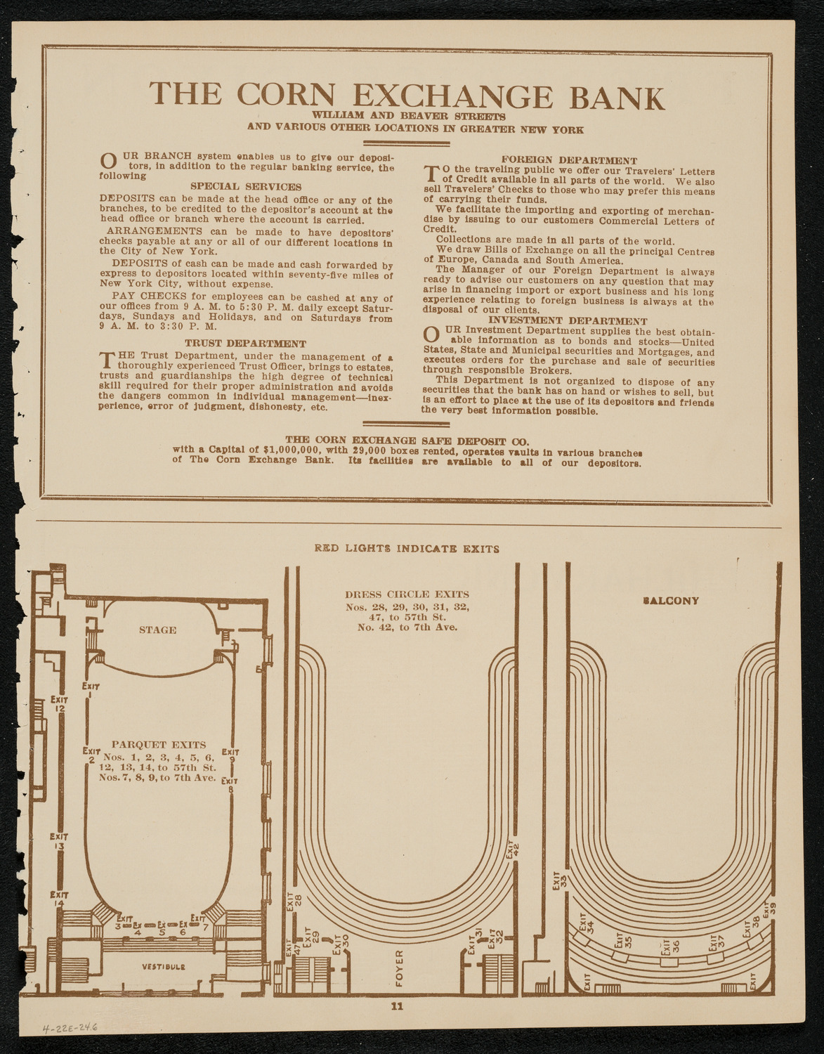 Frederic Dixon and Marguerite Schuiling, April 22, 1924, program page 11