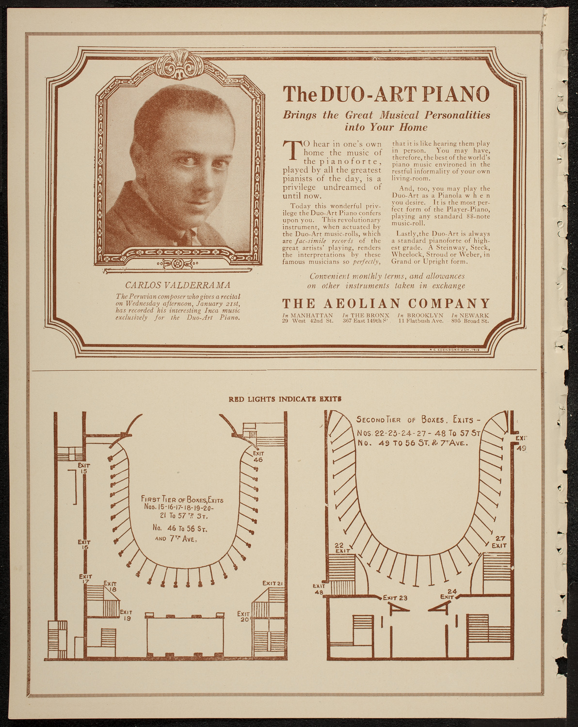 Schola Cantorum of New York, January 21, 1920, program page 10