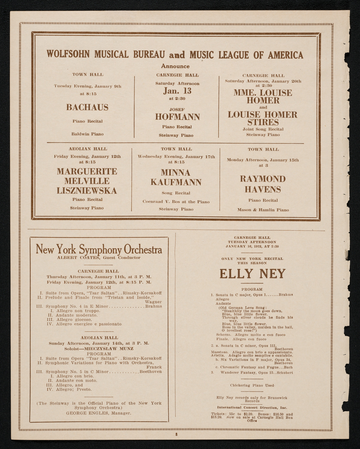 Meeting: Metropolitan Automotive Jobbers, January 10, 1923, program page 8