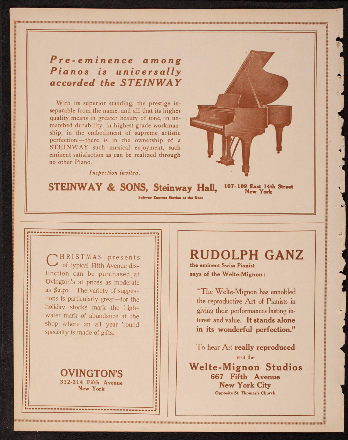 Newman Traveltalks: Our Real American -- The Indian, December 3, 1917, program page 4