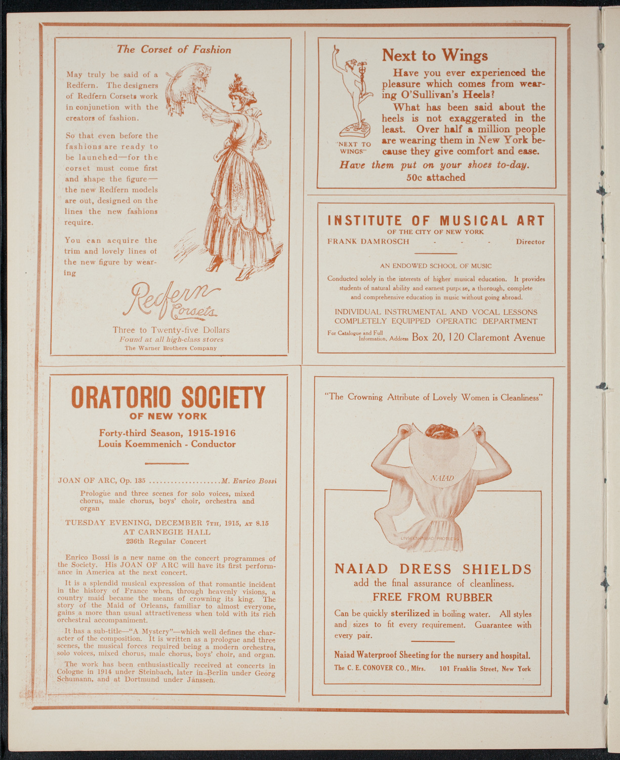 Newman Traveltalks: Egypt, April 4, 1915, program page 2