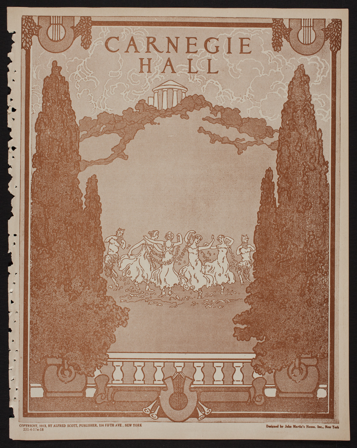 Italian Division of International Music Festival Chorus, April 17, 1918, program page 1