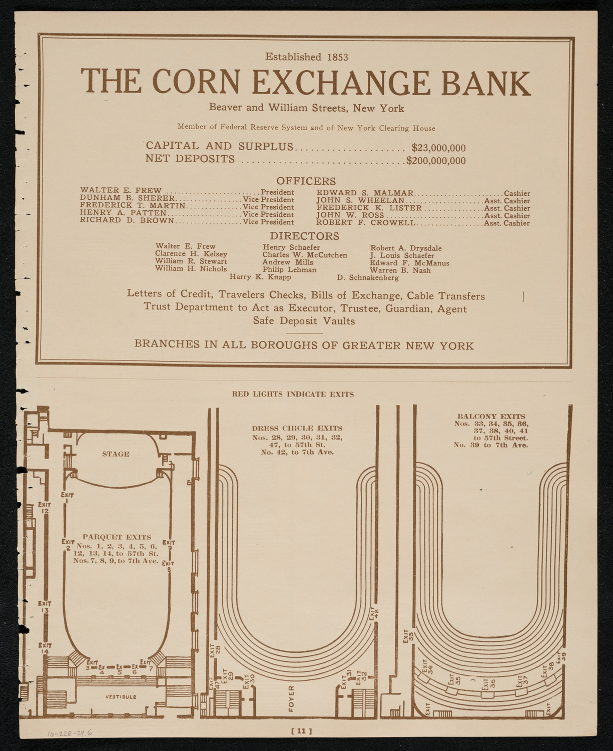 State Symphony Orchestra of New York, October 22, 1924, program page 11