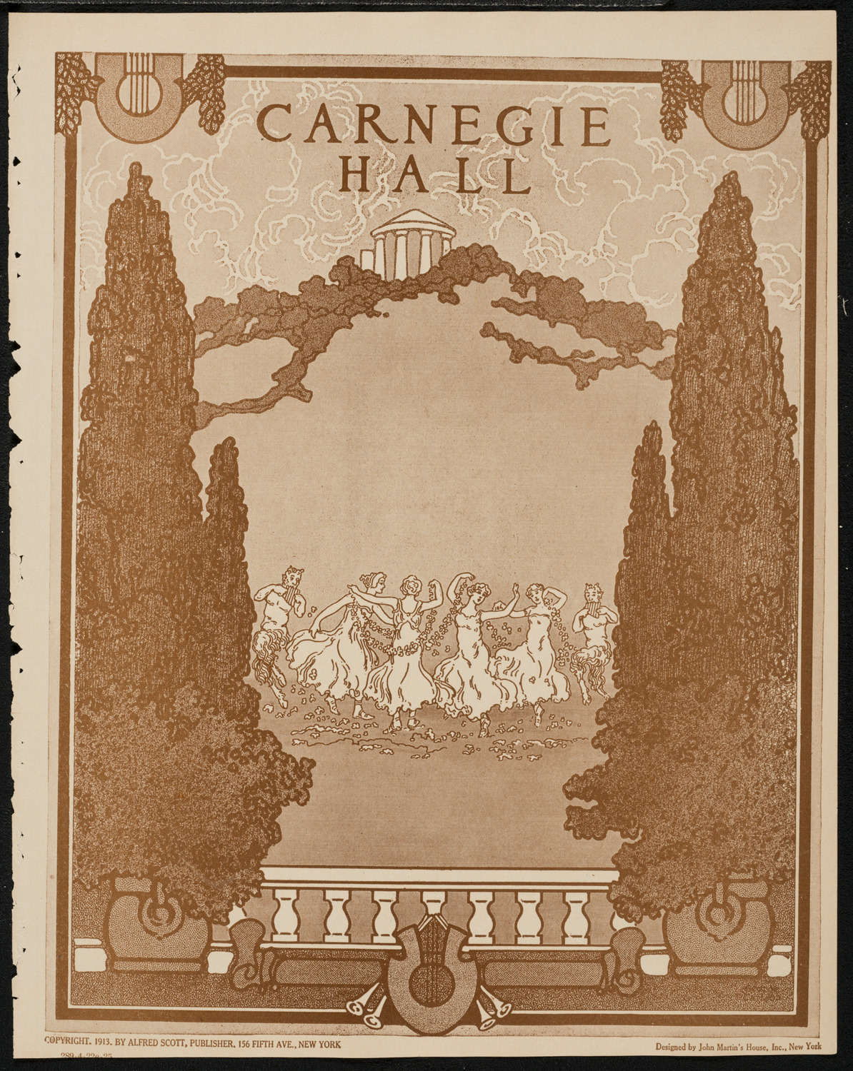 Christine Dobbins' Dancers, April 22, 1925, program page 1