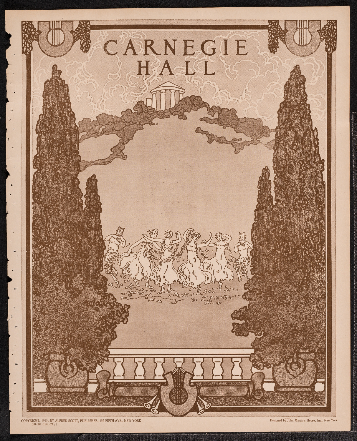 Anna Case, Soprano, October 19, 1921, program page 1