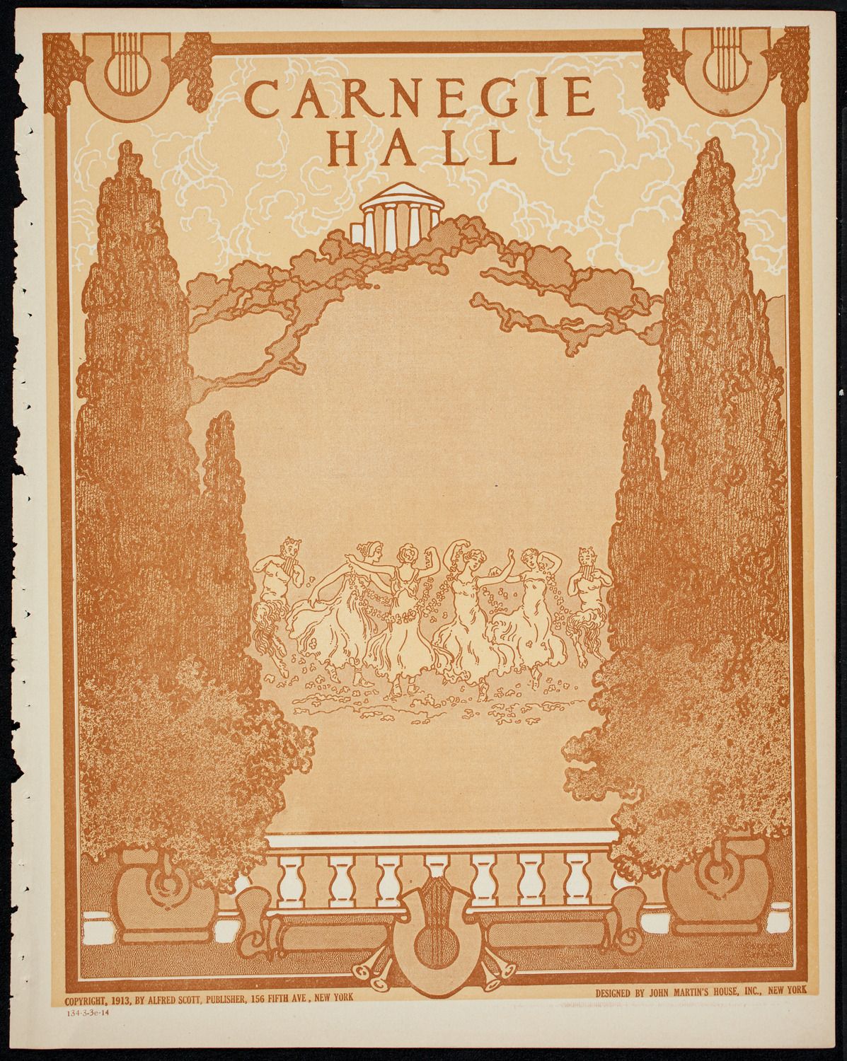 Meeting: Intercollegiate Y.M.C.A., March 3, 1914, program page 1