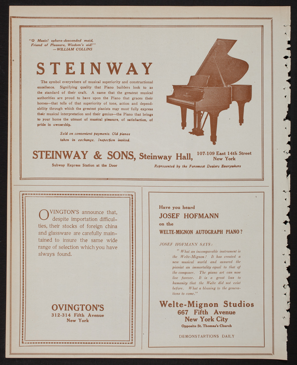 Burton Holmes Travelogue: The Canadian Rockies, February 10, 1918, program page 4