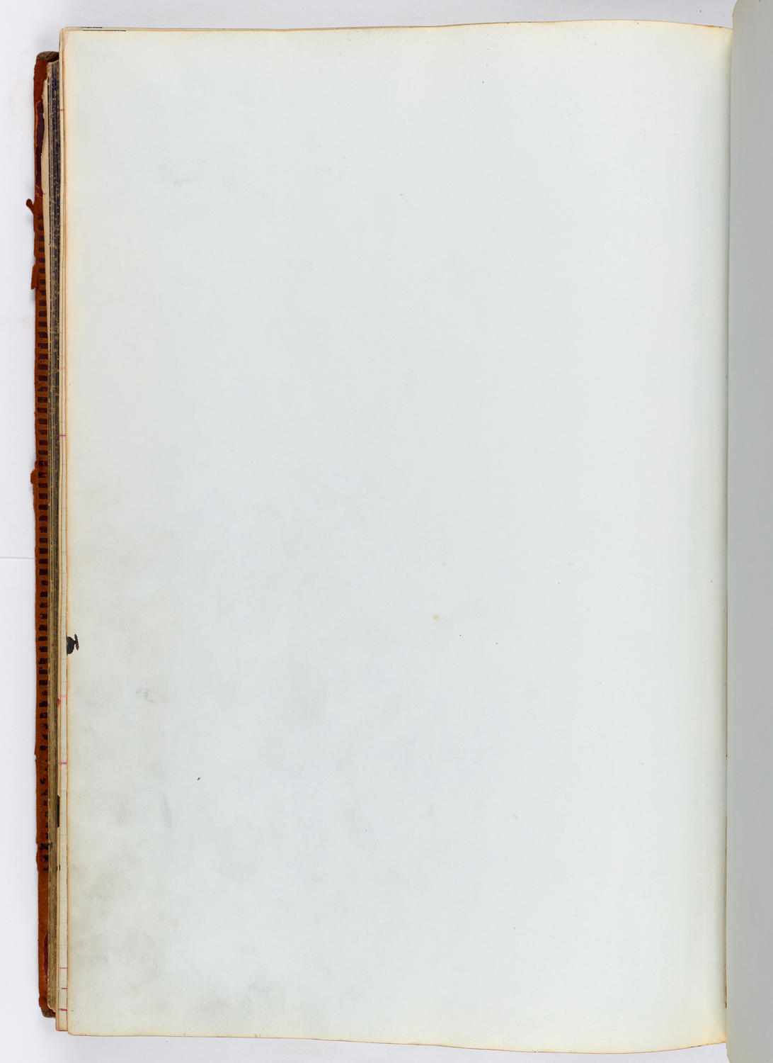 Music Hall Accounting Ledger, volume 1, back endpaper 3
