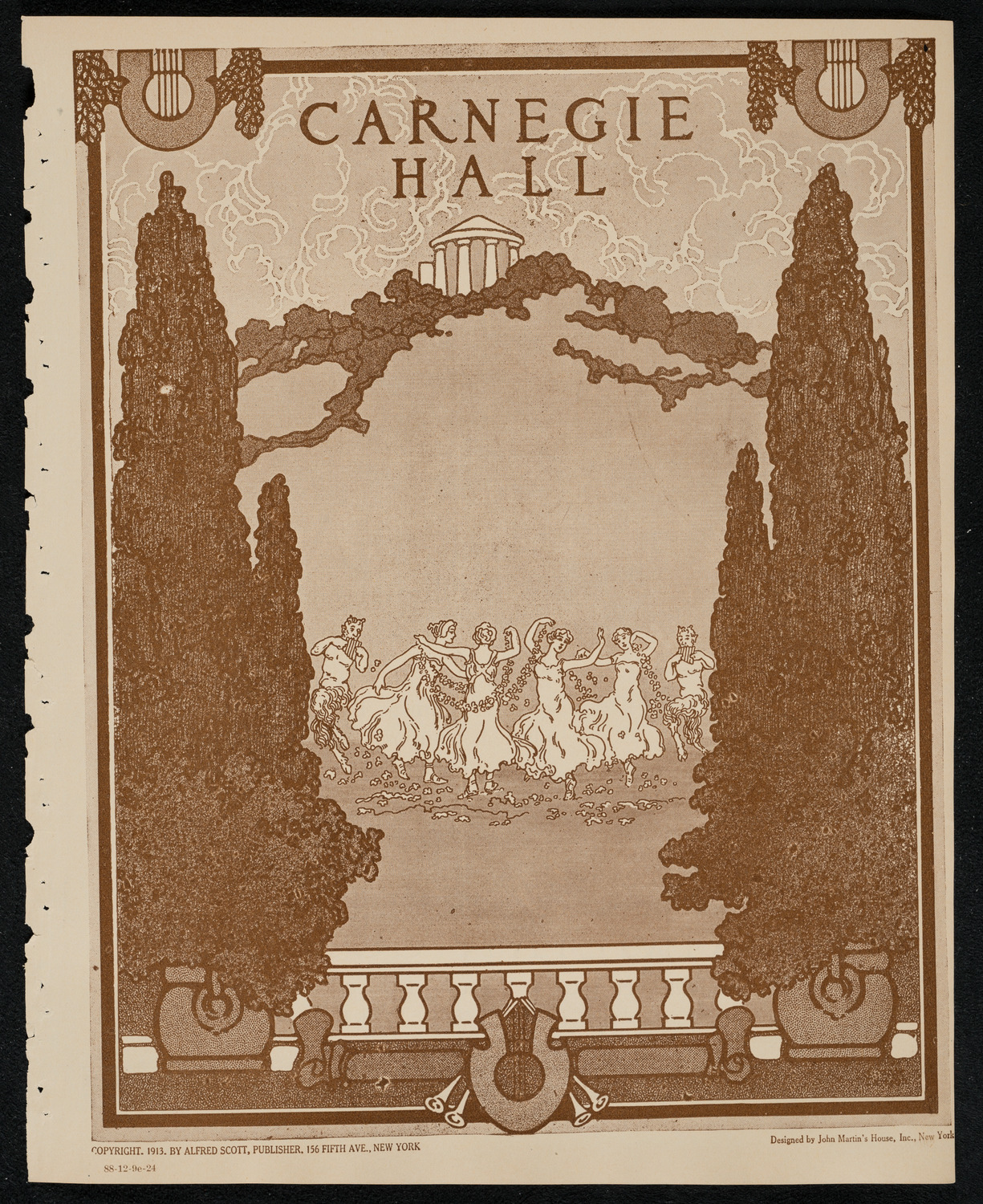 Cleveland Orchestra, December 9, 1924, program page 1