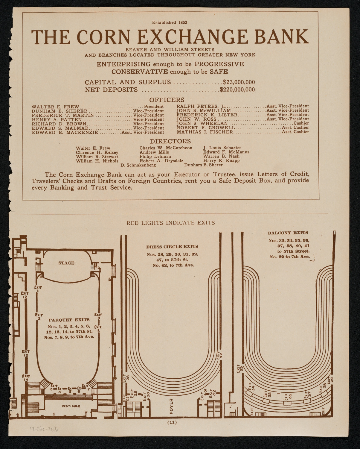 Oratorio Society of New York, December 26, 1925, program page 11