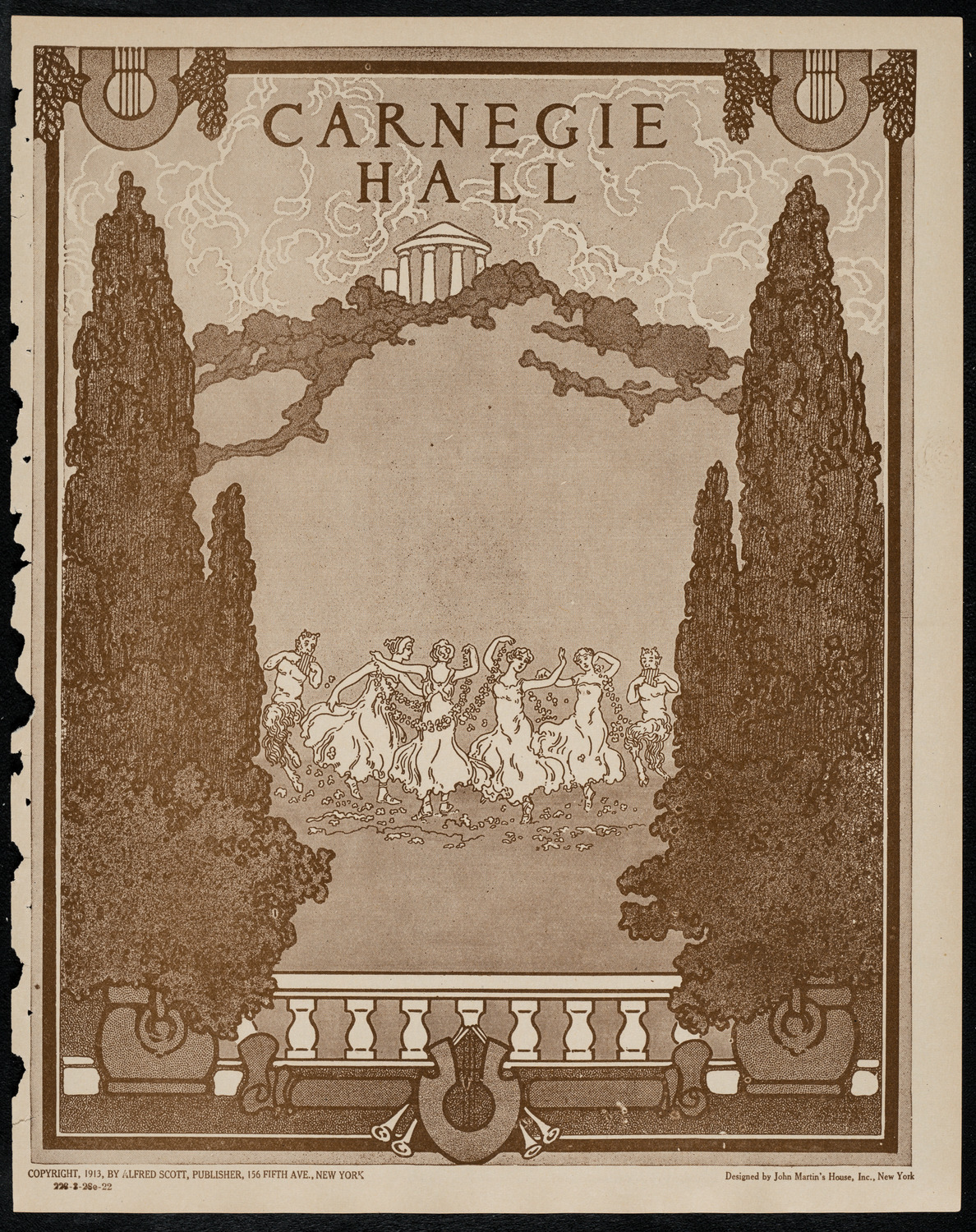Philadelphia Orchestra, March 28, 1922, program page 1