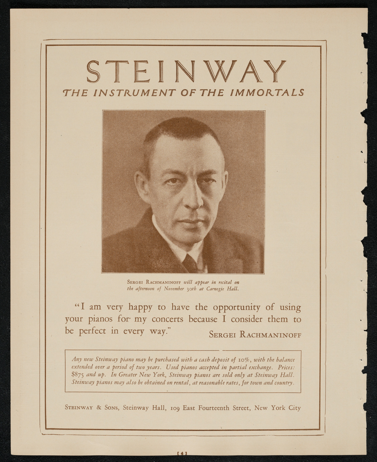 Newman Traveltalks: Ceylon and Singapore, November 30, 1924, program page 4