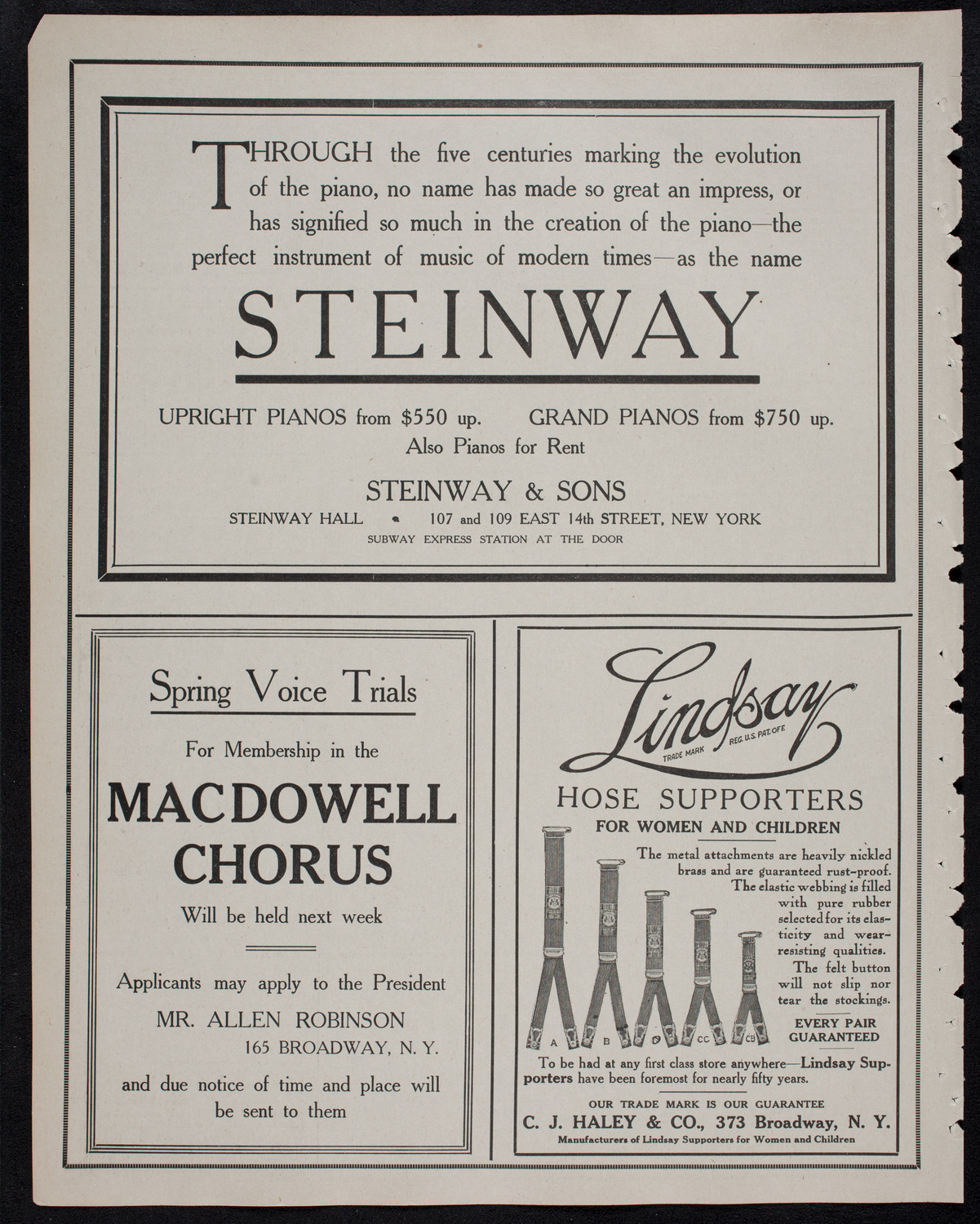 Graduation: College of Pharmacy of the City of New York, May 9, 1912, program page 4