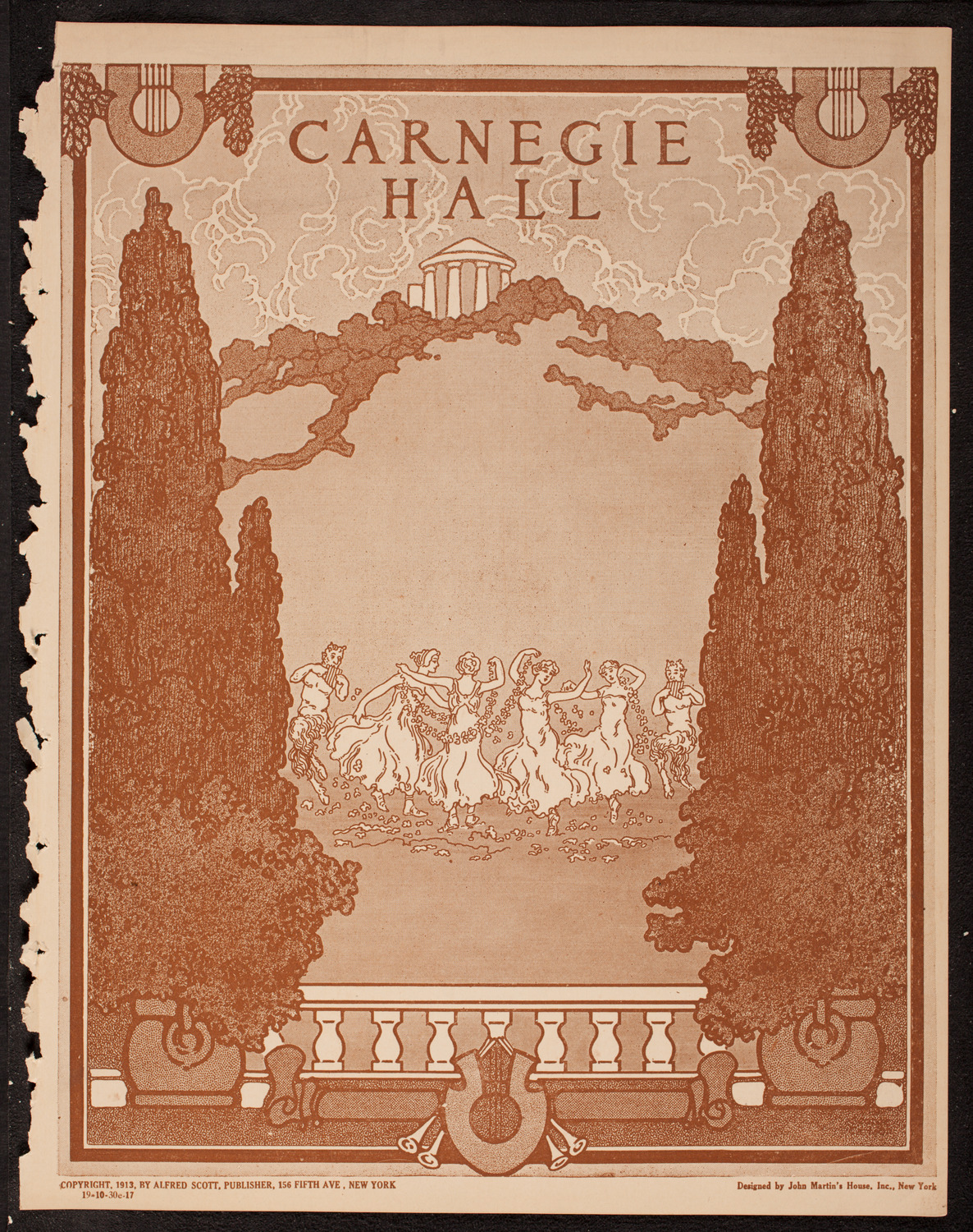 Meeting: The Humanitarian Cult, October 30, 1917, program page 1