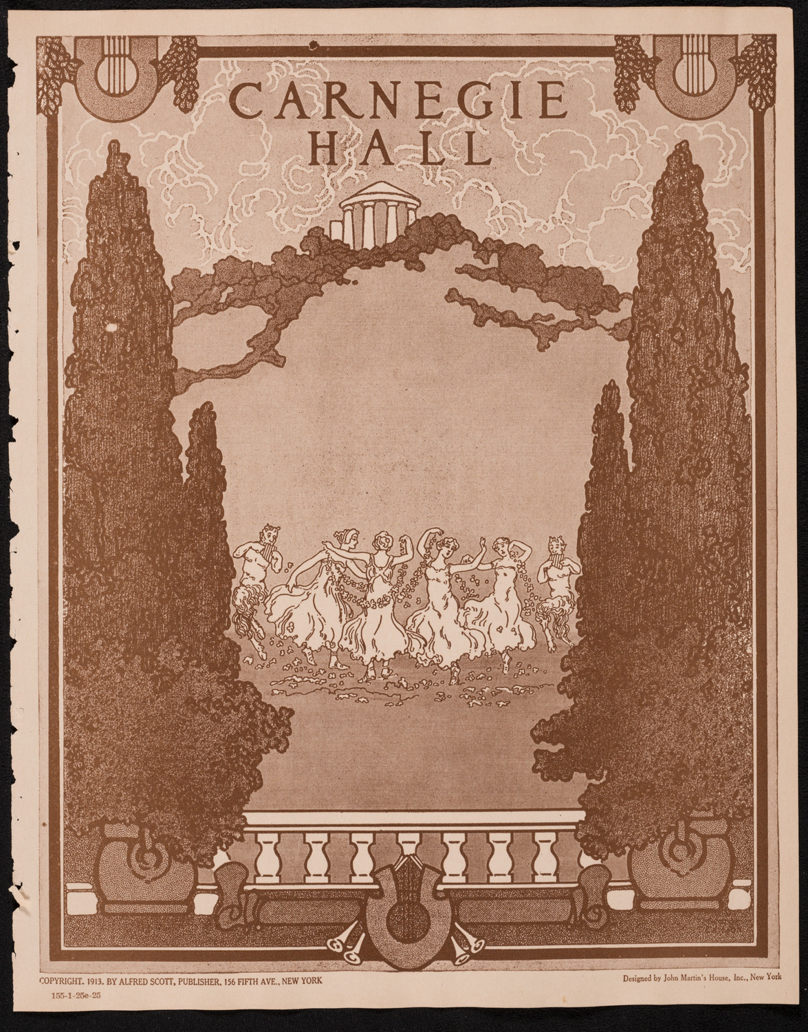 Socrate Barozzi, Violin, January 25, 1925, program page 1