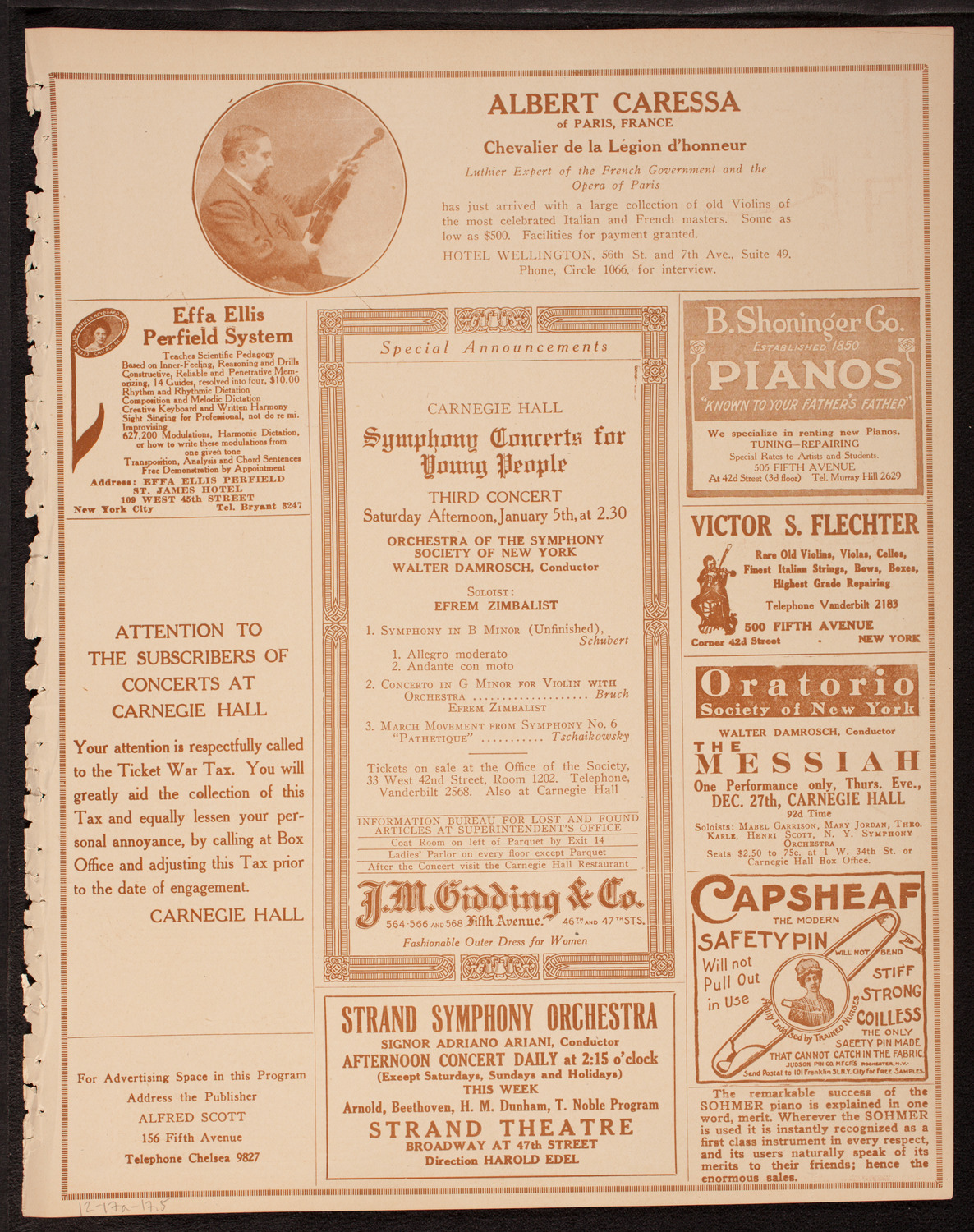 Newman Traveltalks: Our West Indies, December 17, 1917, program page 9
