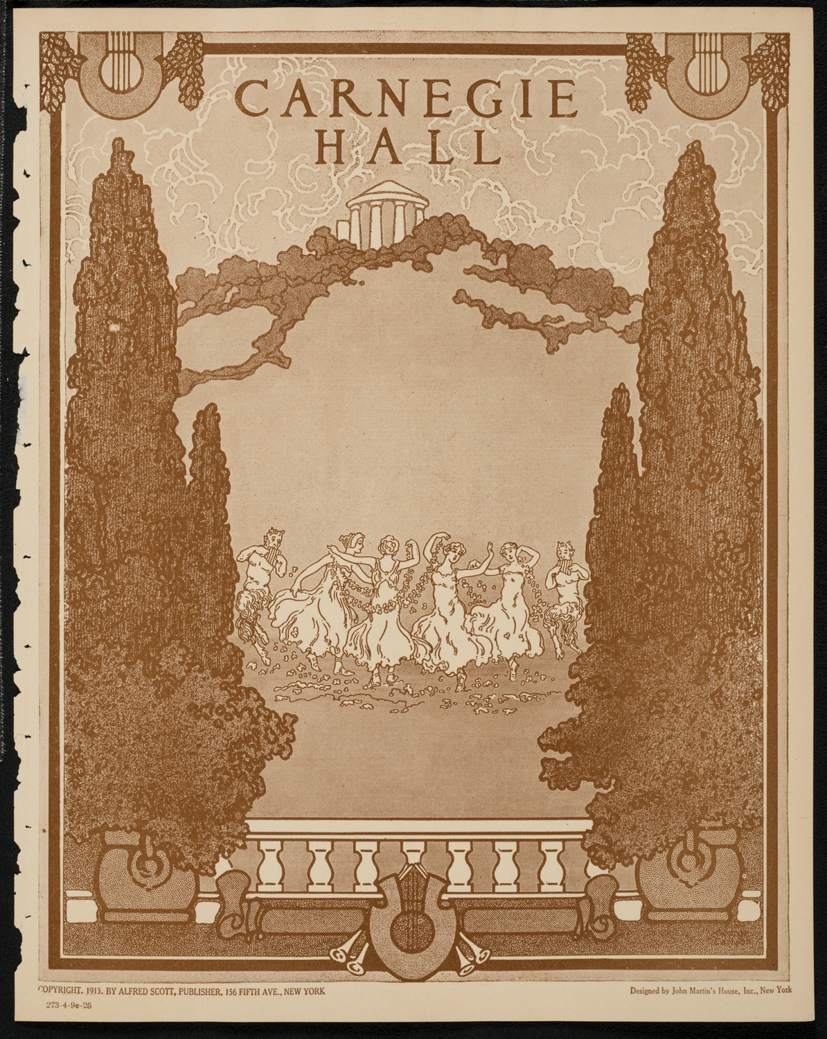 Boston Symphony Orchestra, April 9, 1925, program page 1
