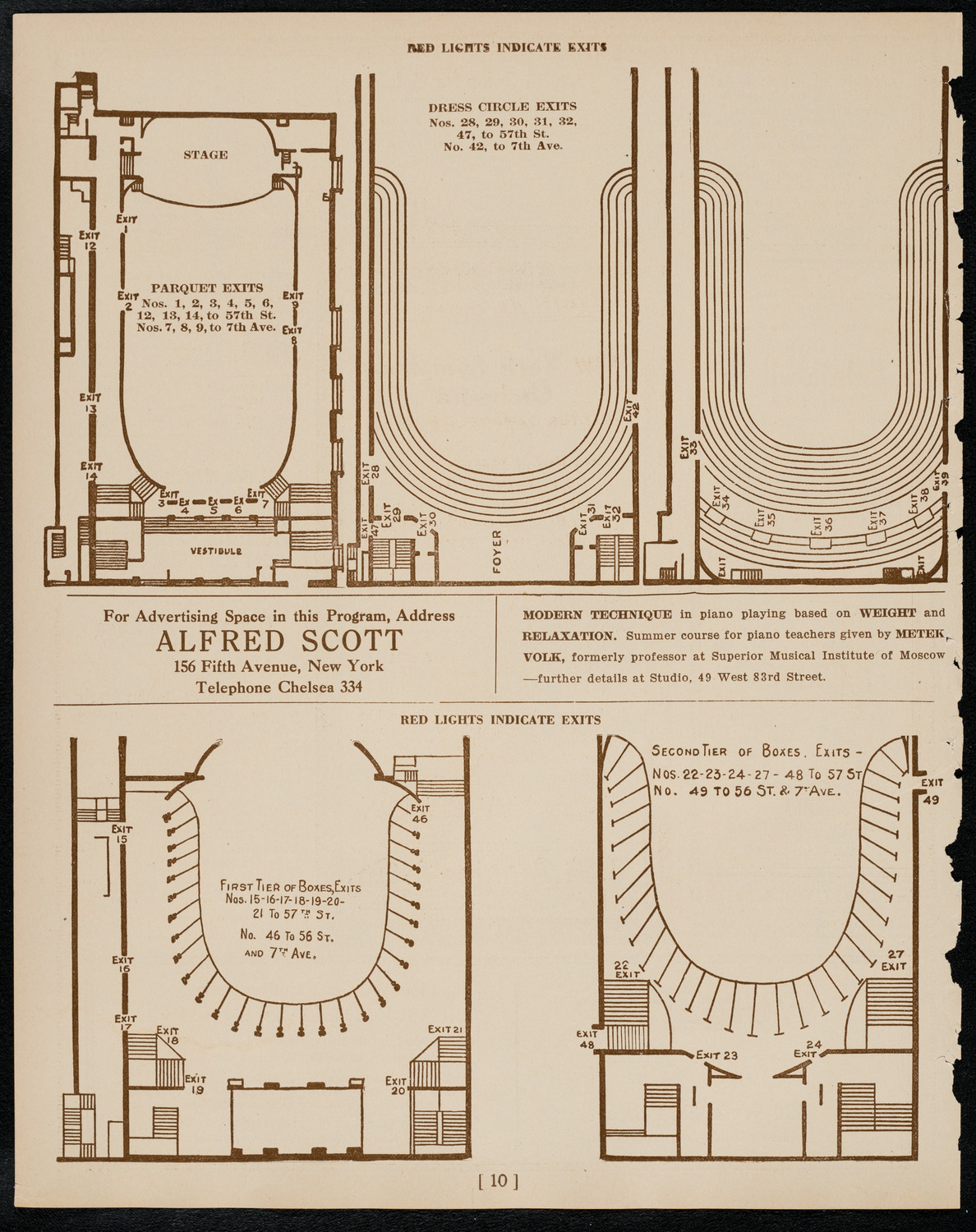 Boston Symphony Orchestra, March 18, 1922, program page 10