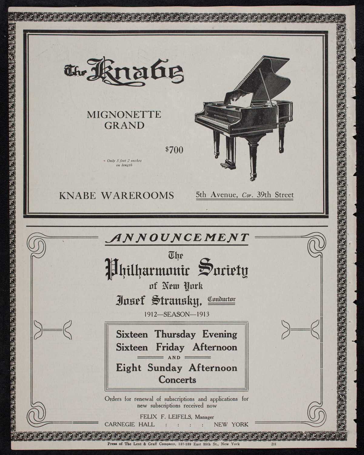 Graduation: Packard Commercial School, May 27, 1912, program page 12