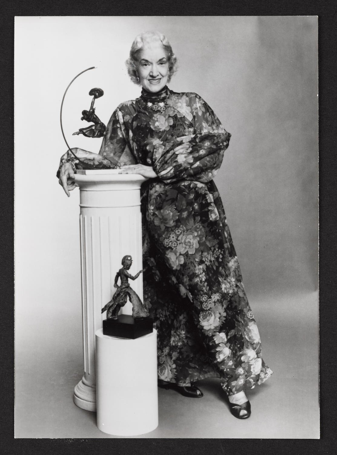 Lisan Kay Nimura with figures by Elizabeth Trent, October 21, 1980