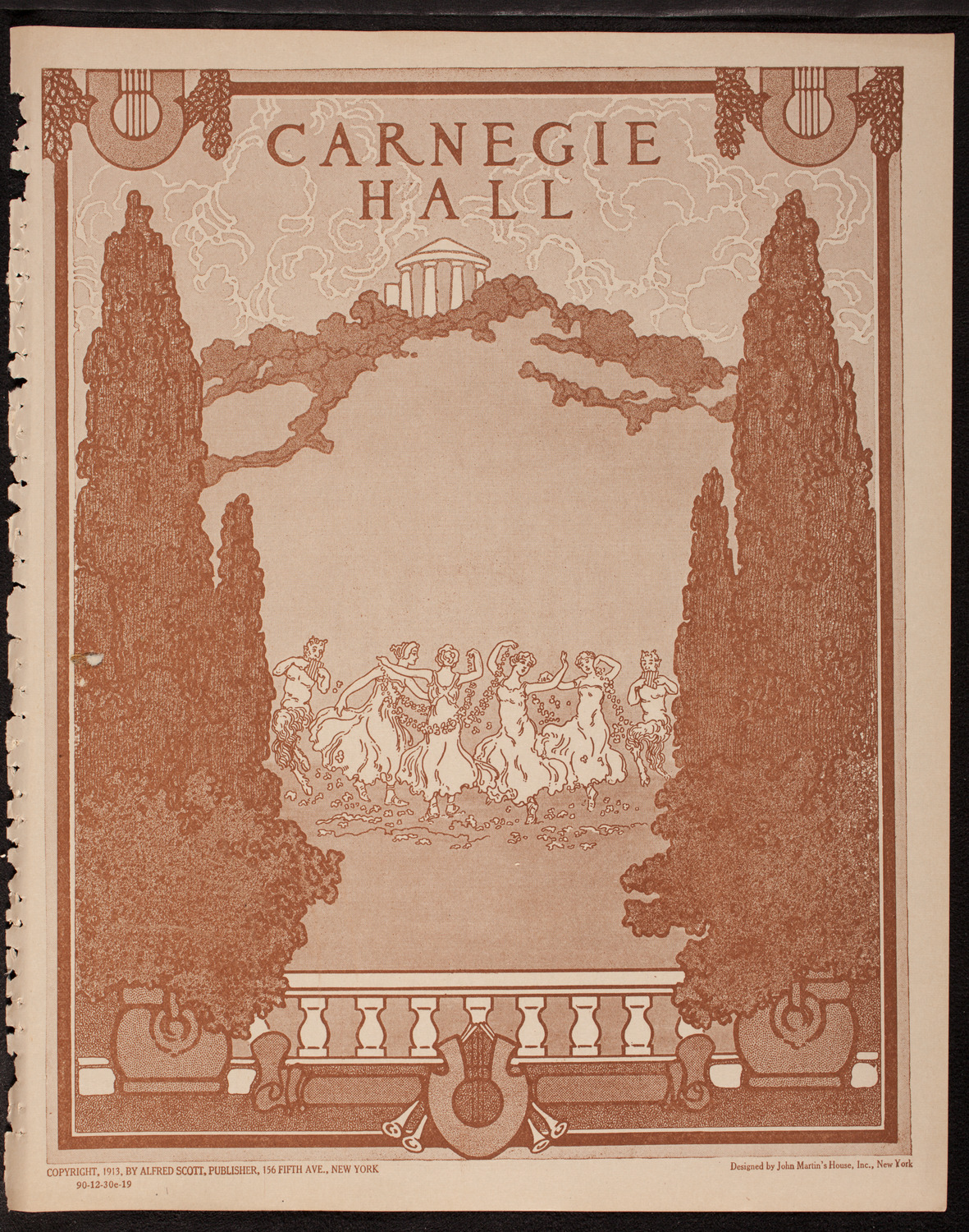 Oratorio Society of New York, December 30, 1919, program page 1