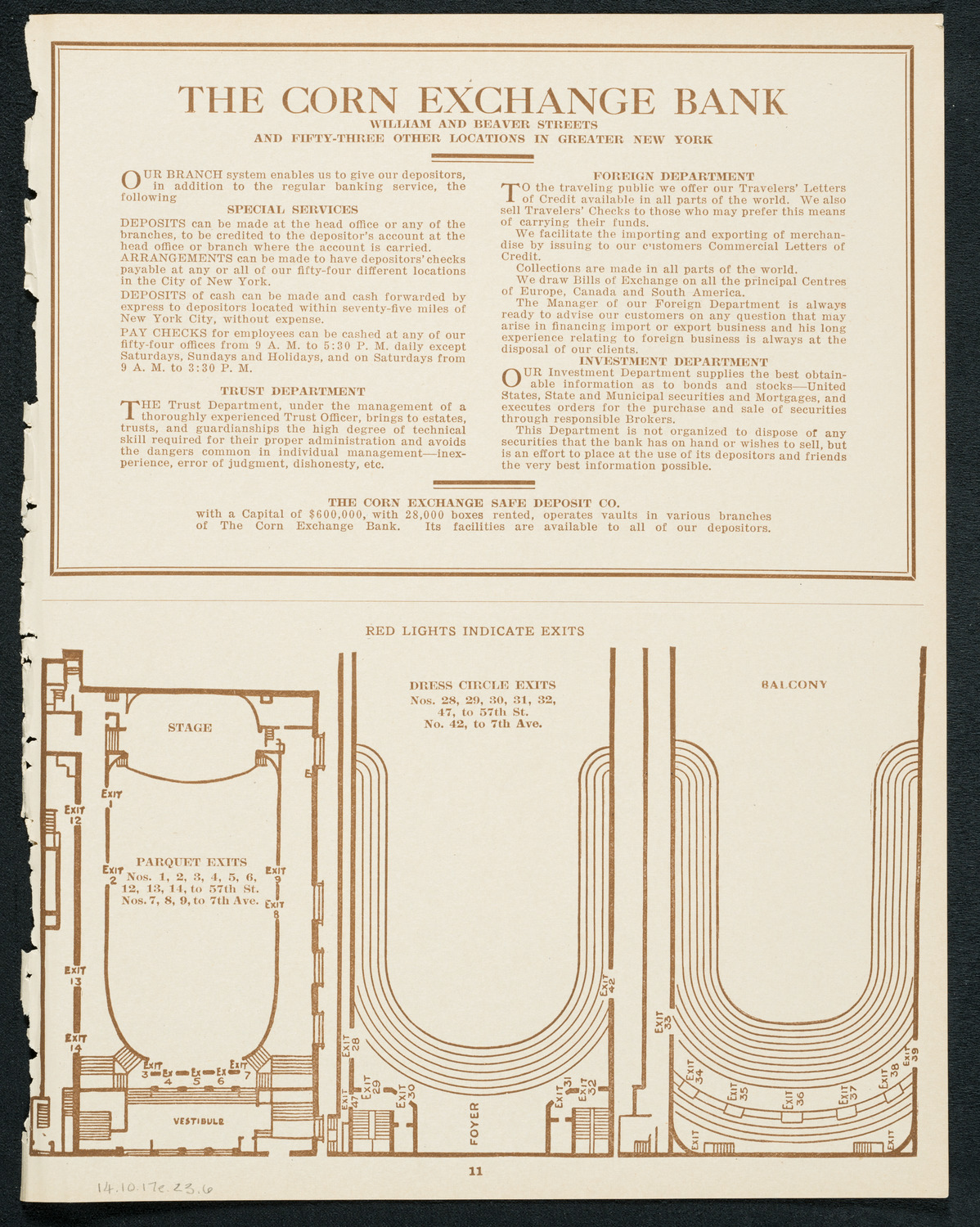 Alexander Borovsky, Piano, October 17, 1923, program page 11