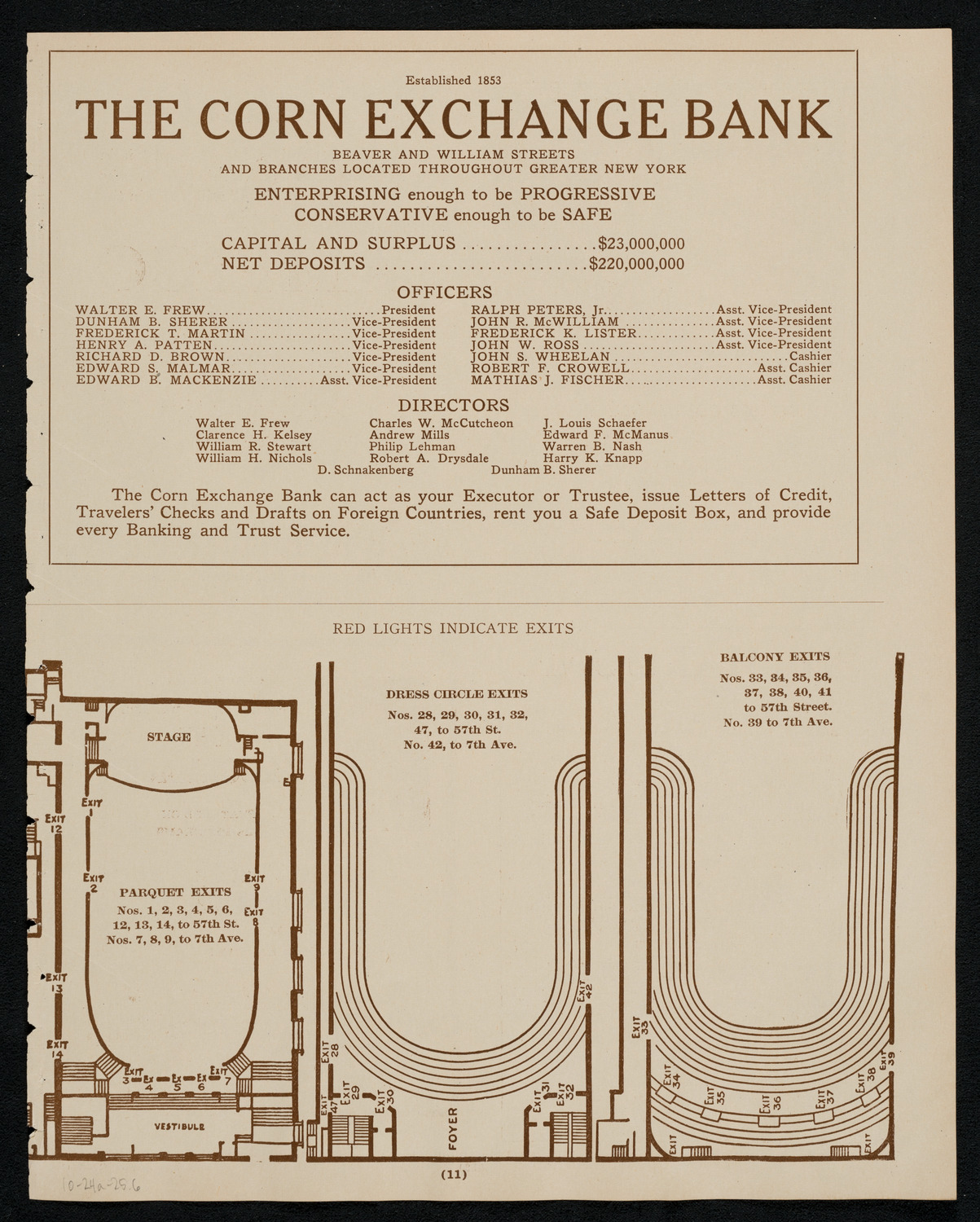 Mabel Garrison, Soprano, October 24, 1925, program page 11