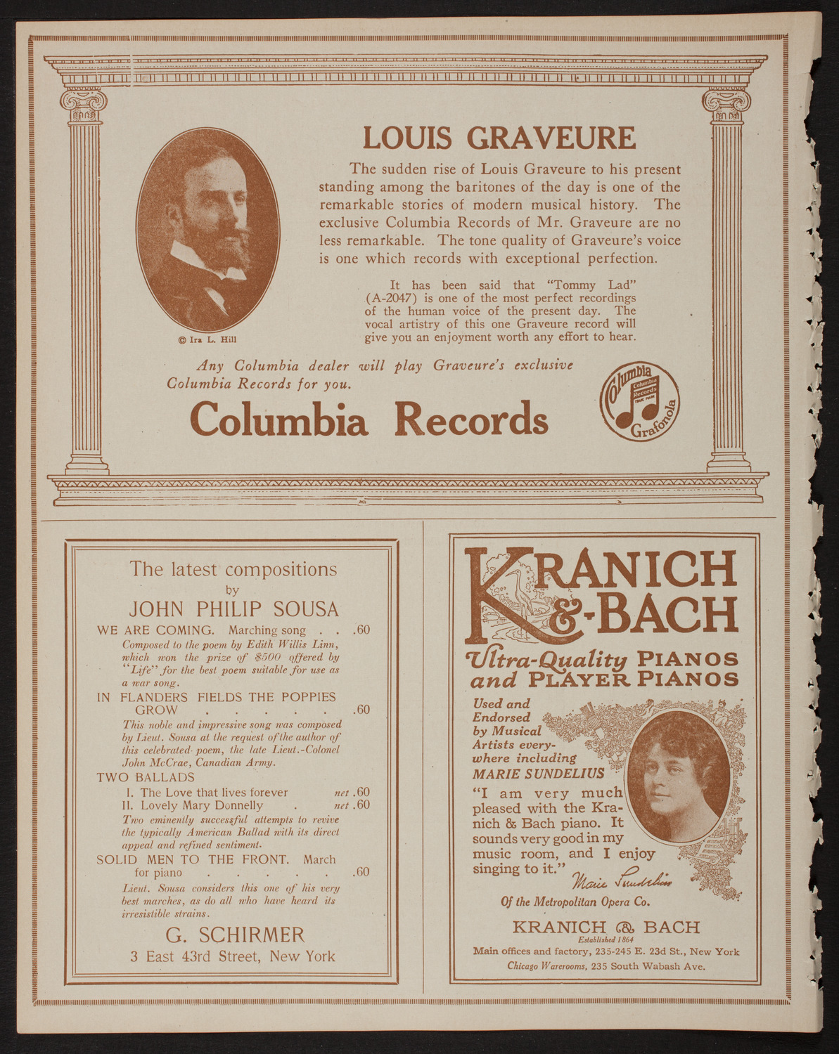 Symphony Concert for Young People, March 9, 1918, program page 6