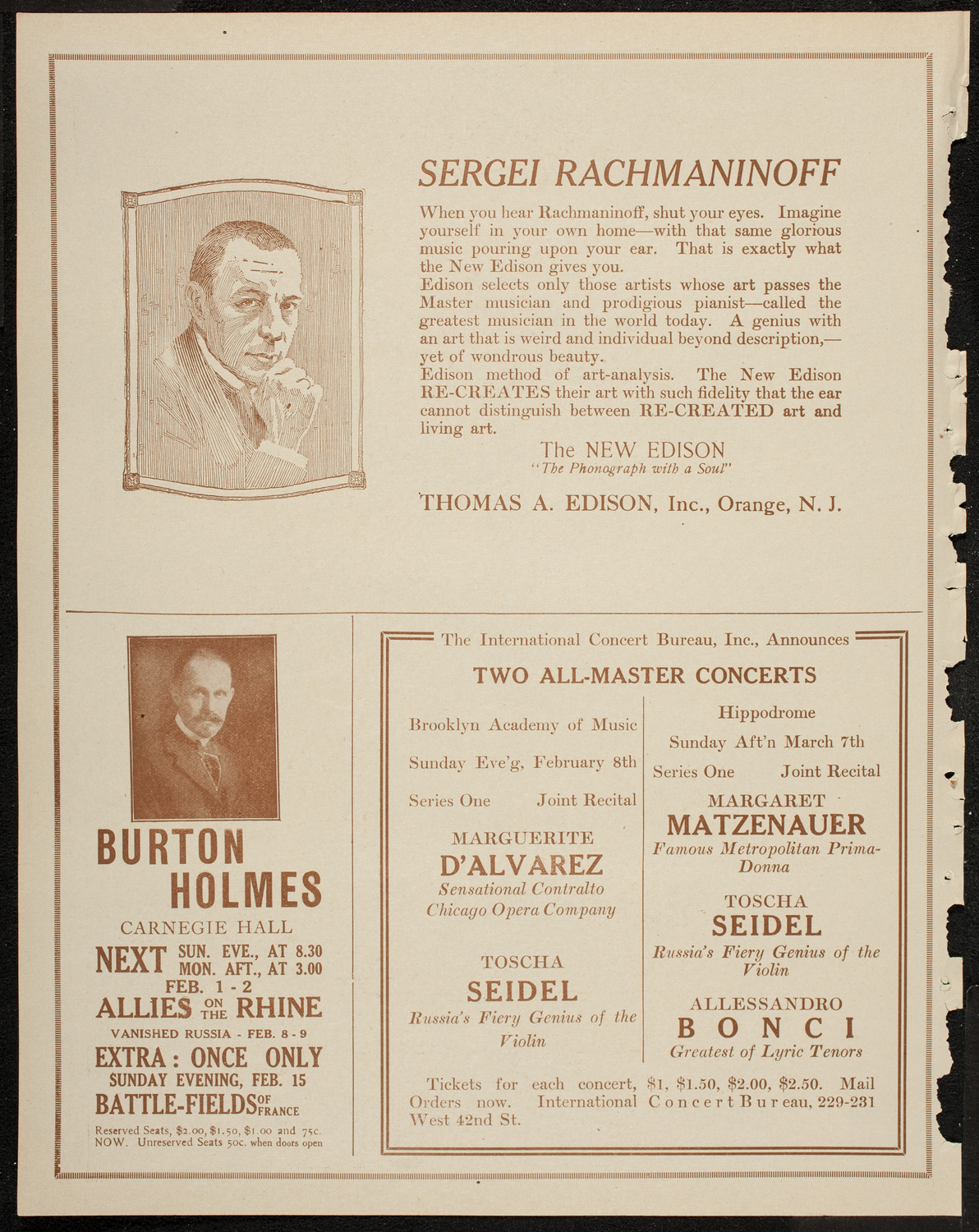 Symphony Concert for Young People, January 31, 1920, program page 2