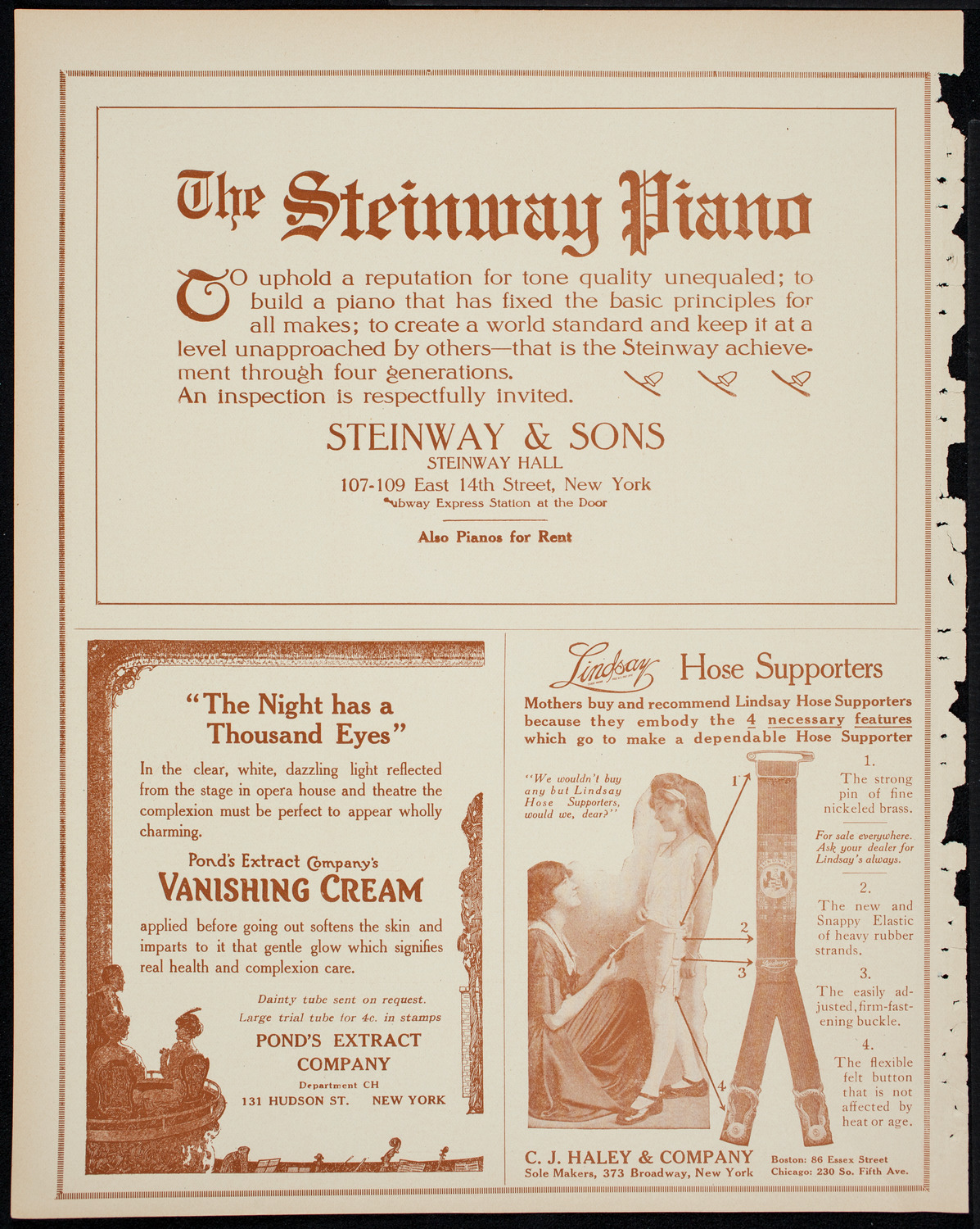 The Civic Forum, March 4, 1914, program page 4