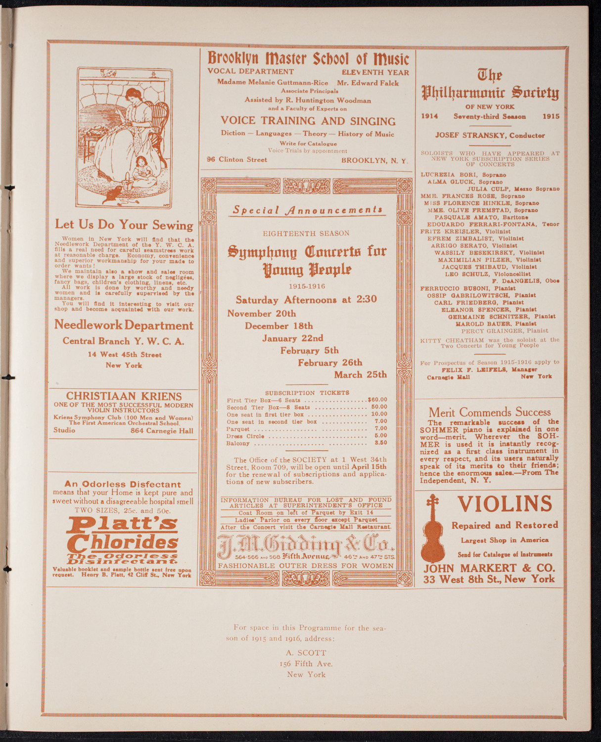 Bismarck Centennial Celebration, March 31, 1915, program page 9