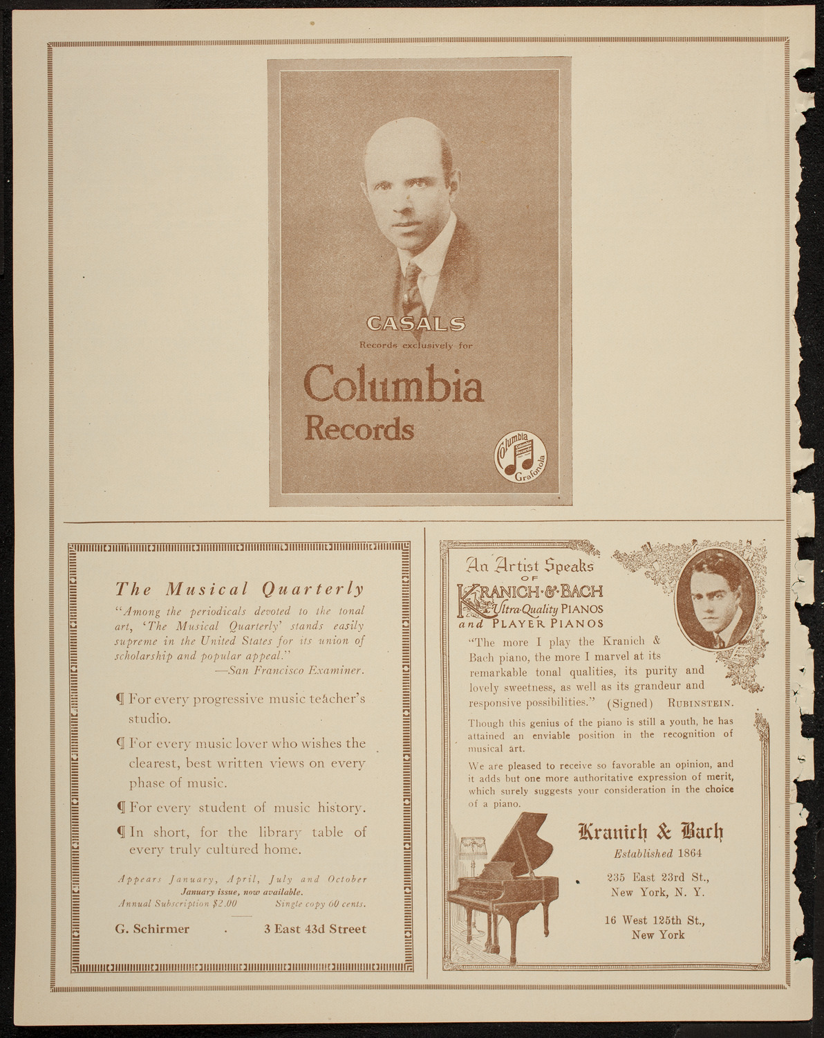 New York Symphony Orchestra, February 21, 1920, program page 6