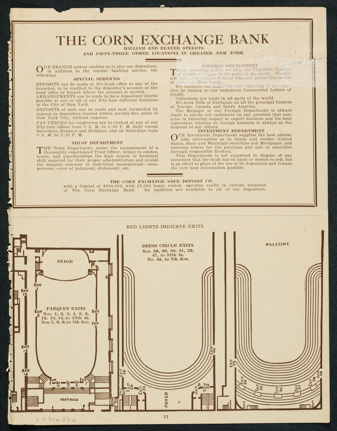 U.S. Marine Band, September 30, 1923, program page 11