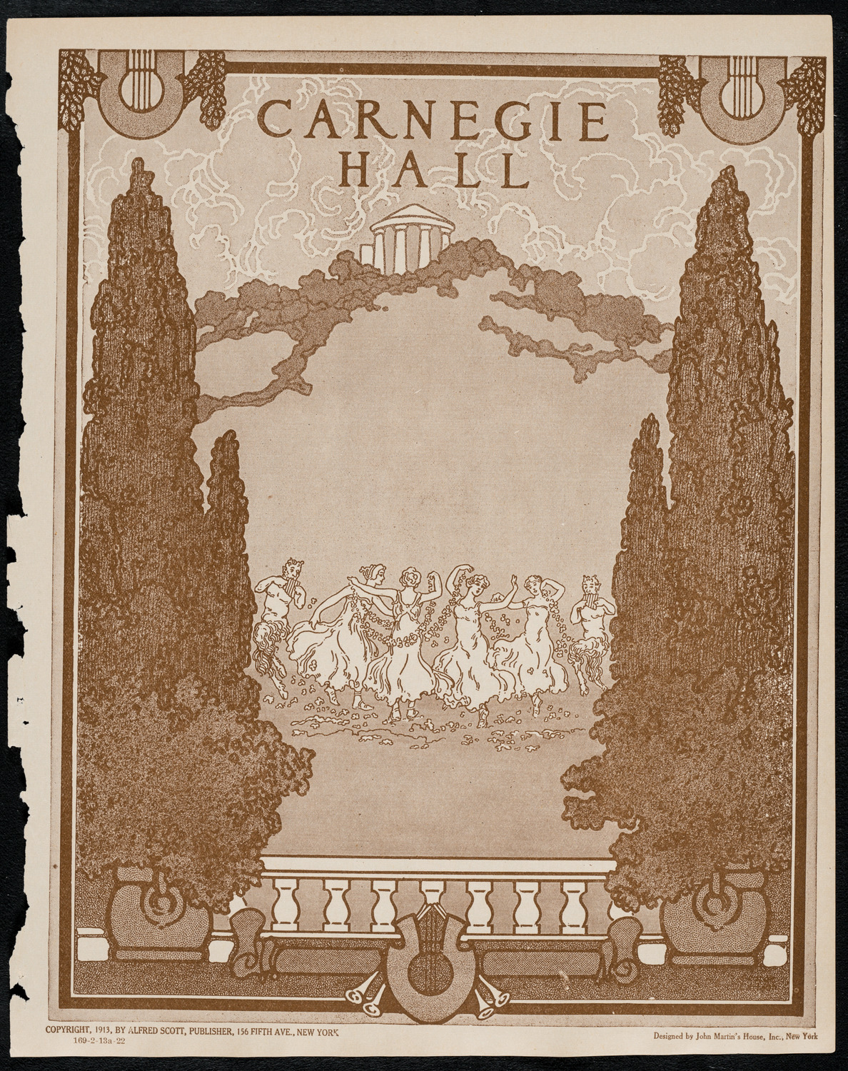 Jascha Heifetz, Violin, February 13, 1922, program page 1