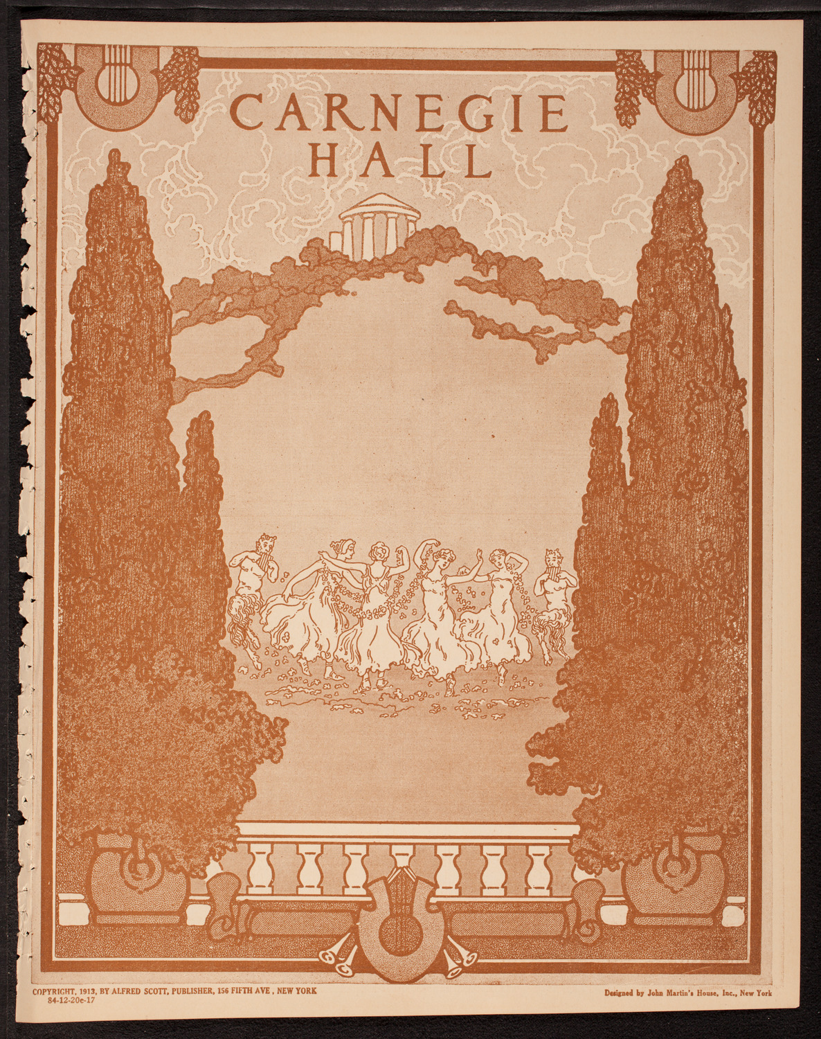 Columbia University Chorus, December 20, 1917, program page 1