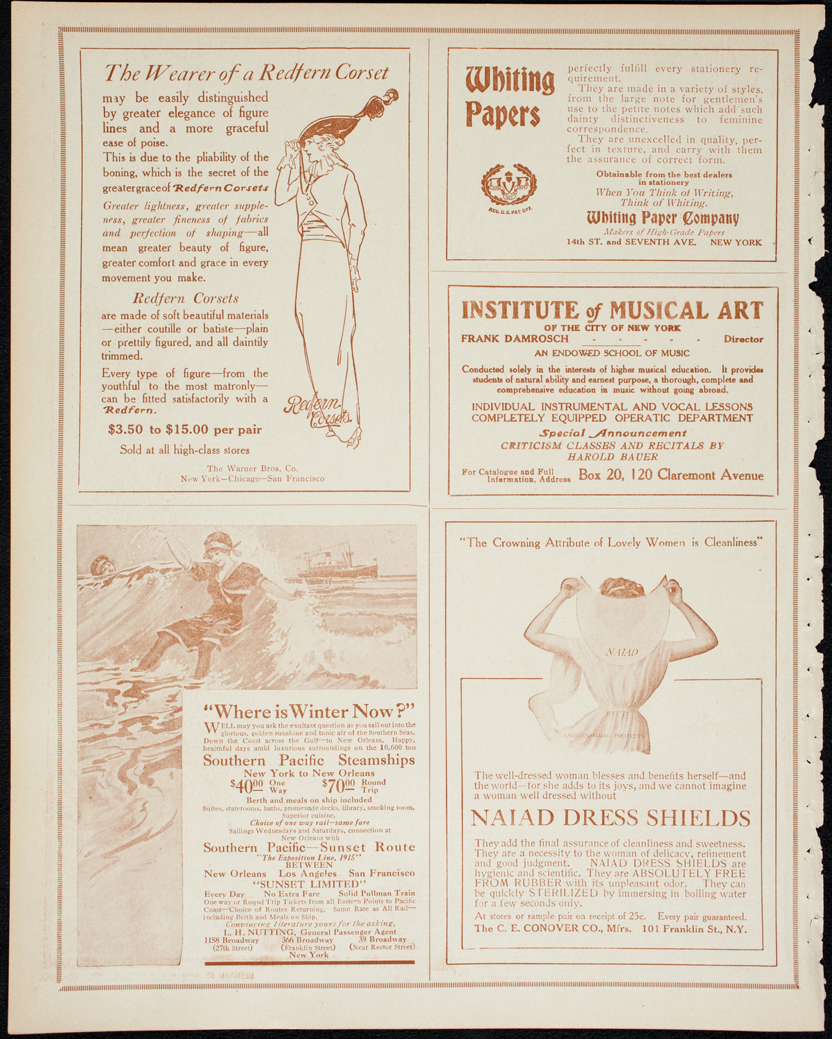 Burton Holmes Travelogue: Hiking Through Luzon, January 18, 1914, program page 2