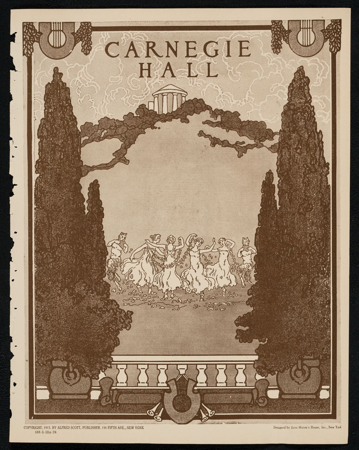Burton Holmes Travelogue: Budapest and the New Hungary, January 21, 1924, program page 1