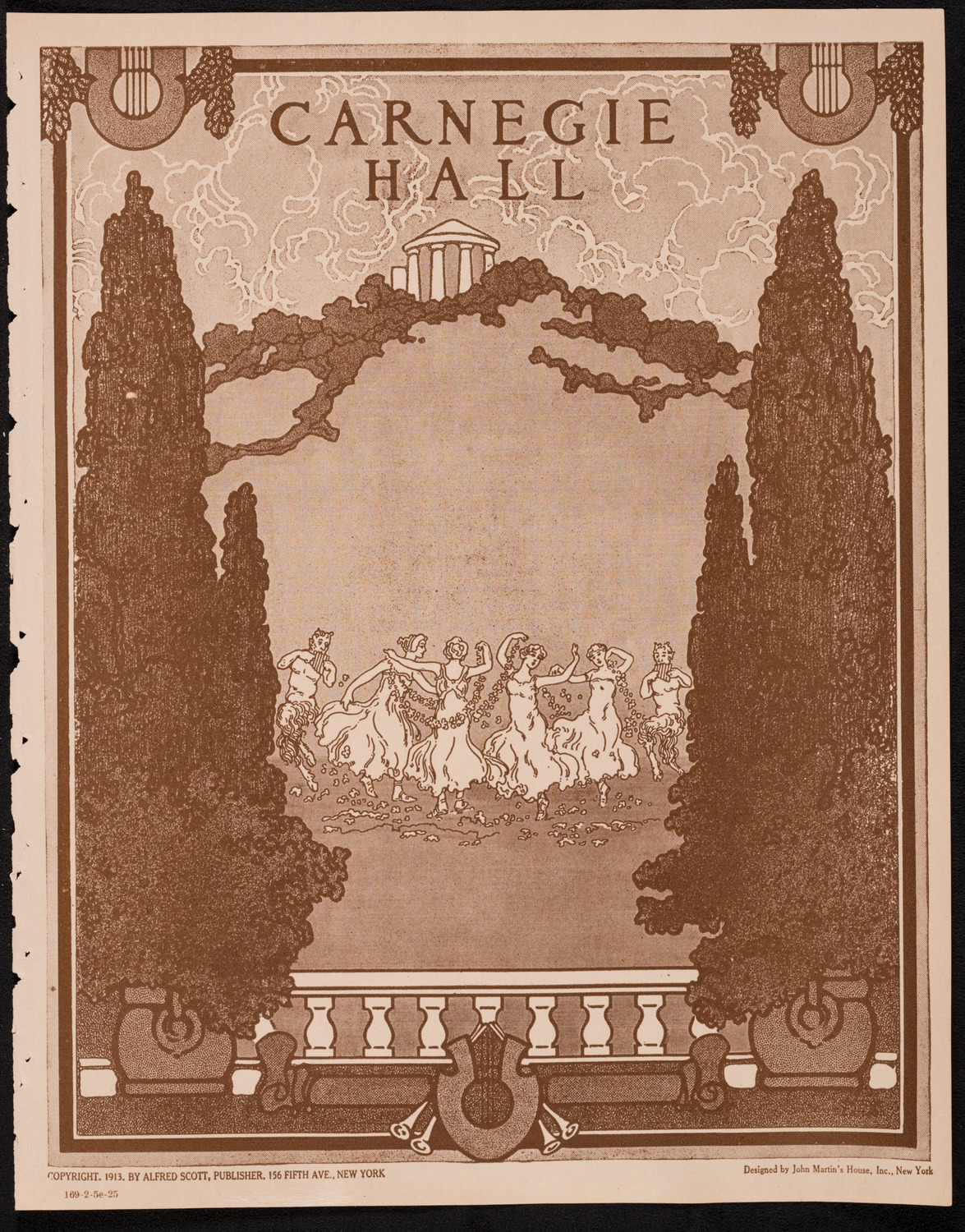 New York Philharmonic, February 5, 1925, program page 1