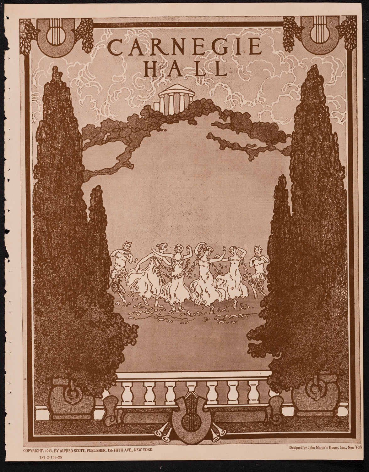 Maria Theresa, February 13, 1925, program page 1