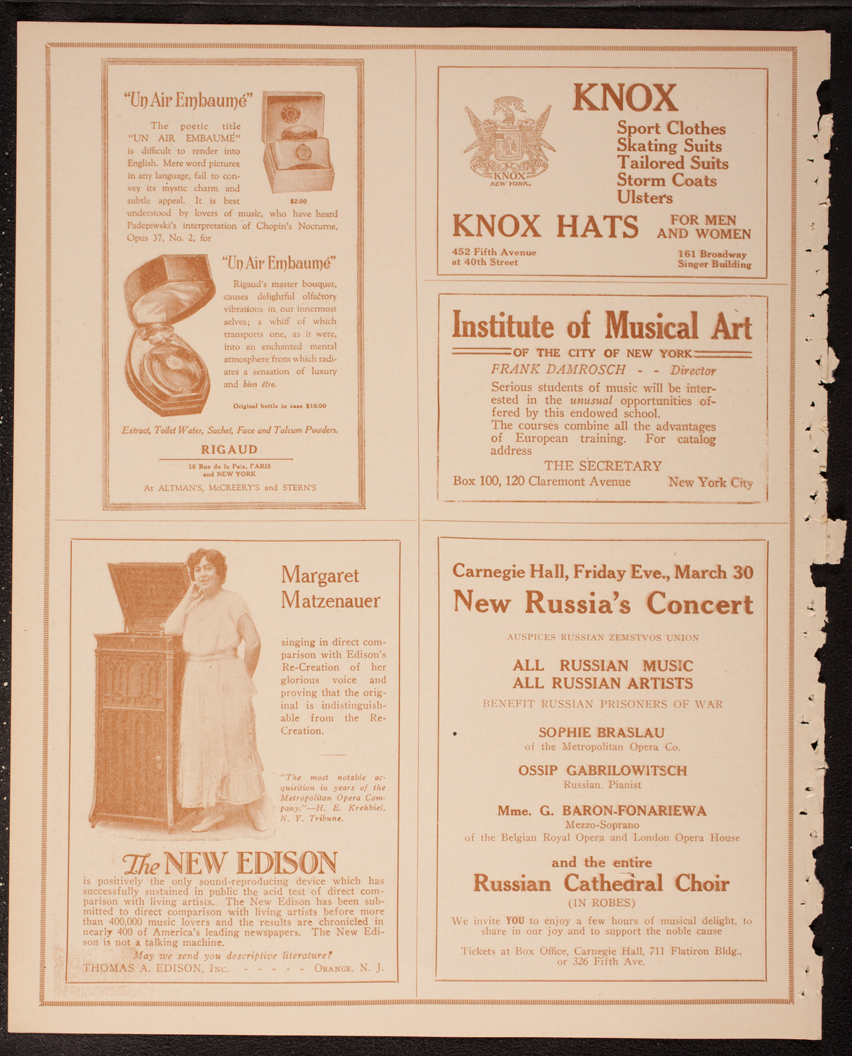 Newman Traveltalks: Hawaii and Manila, March 26, 1917, program page 2