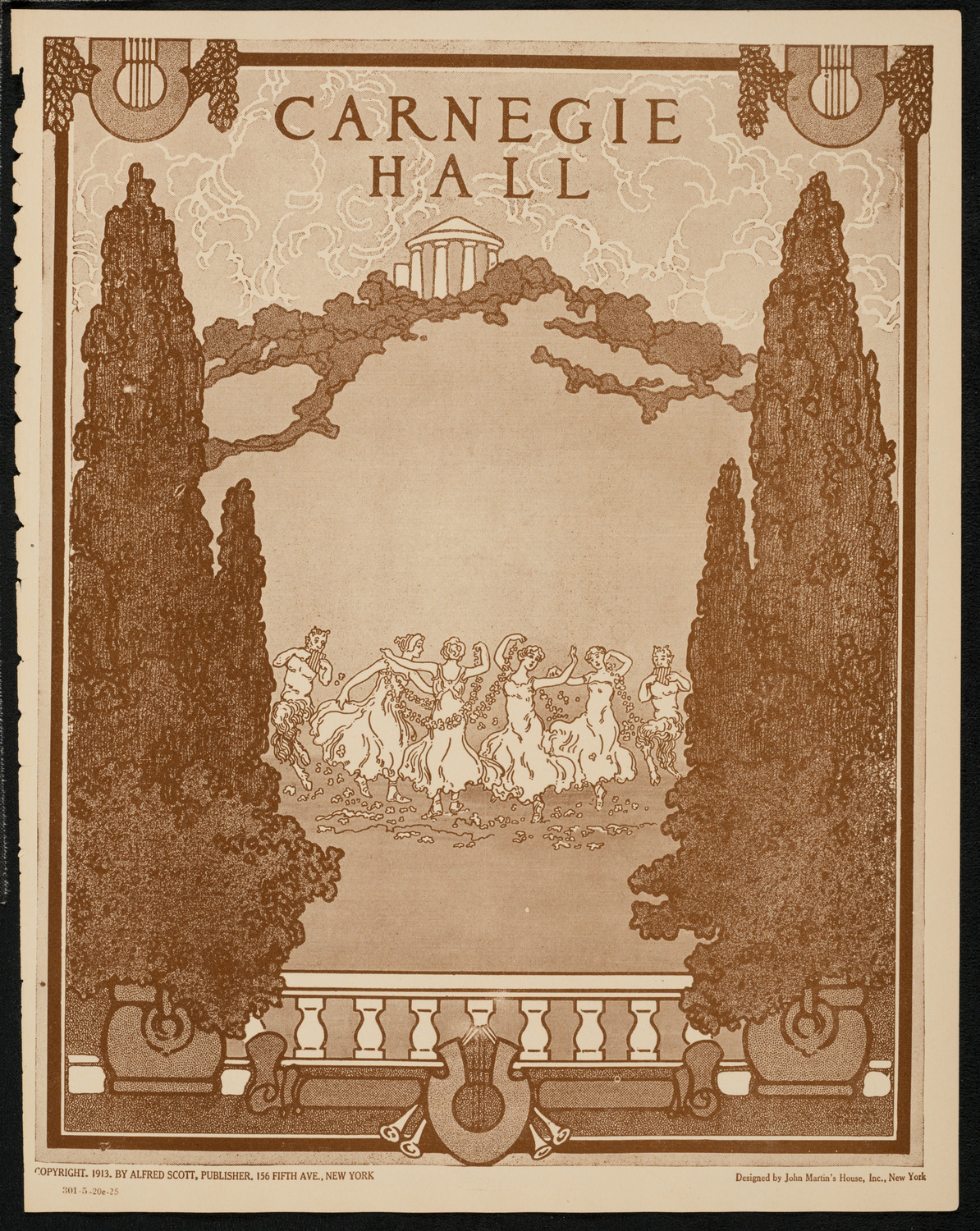 Louise Baylis Dancers, May 20, 1925, program page 1