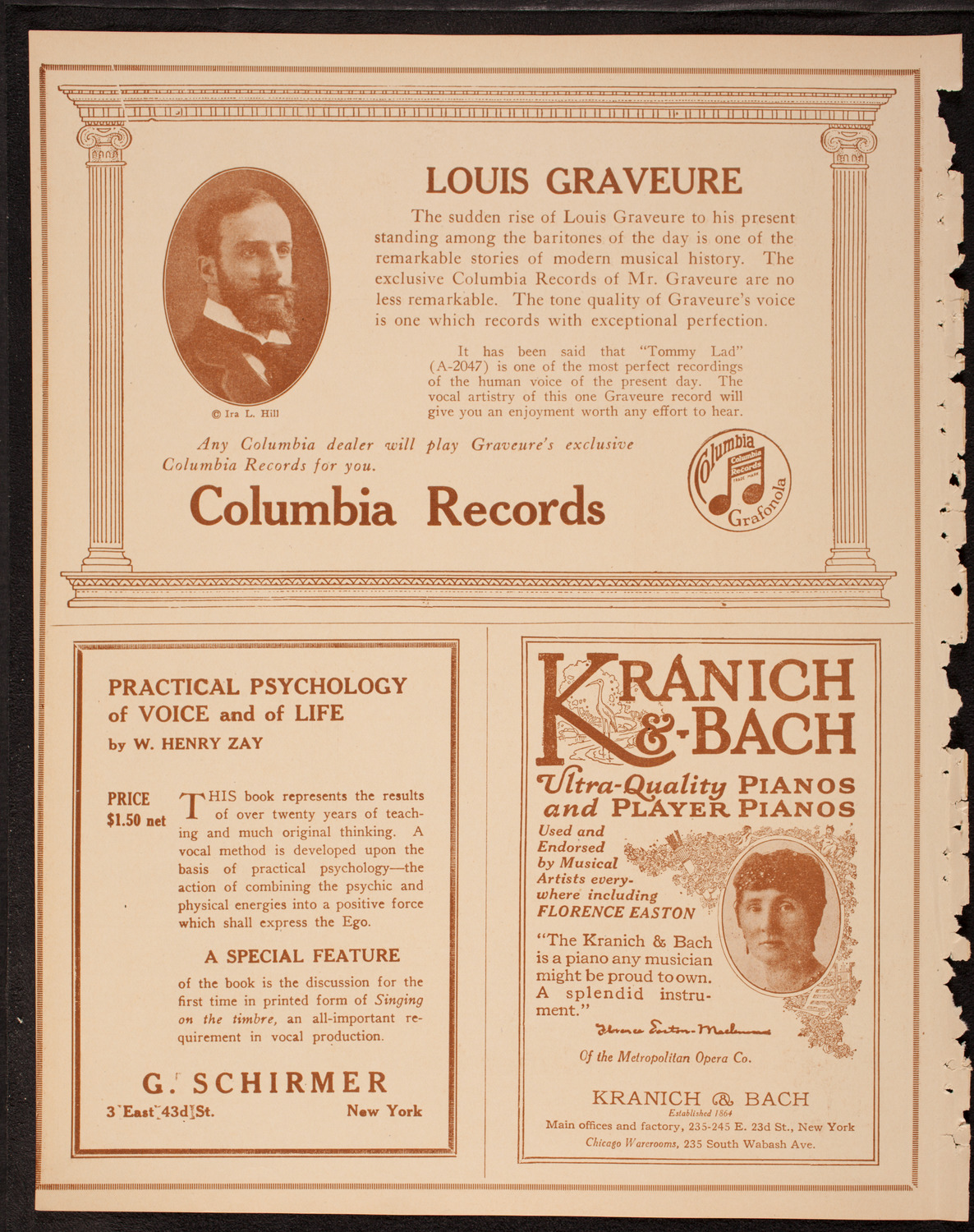 New York Banks' Glee Club, December 10, 1917, program page 6