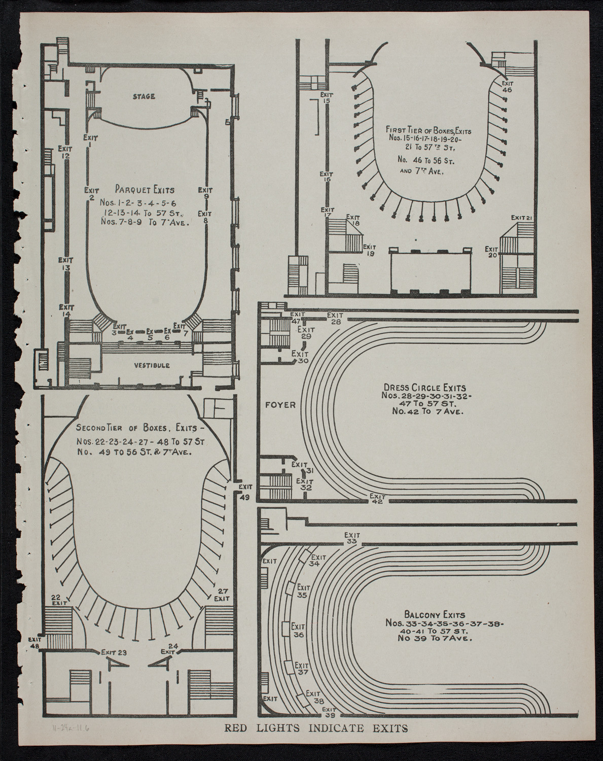 New York Philharmonic, November 24, 1911, program page 11