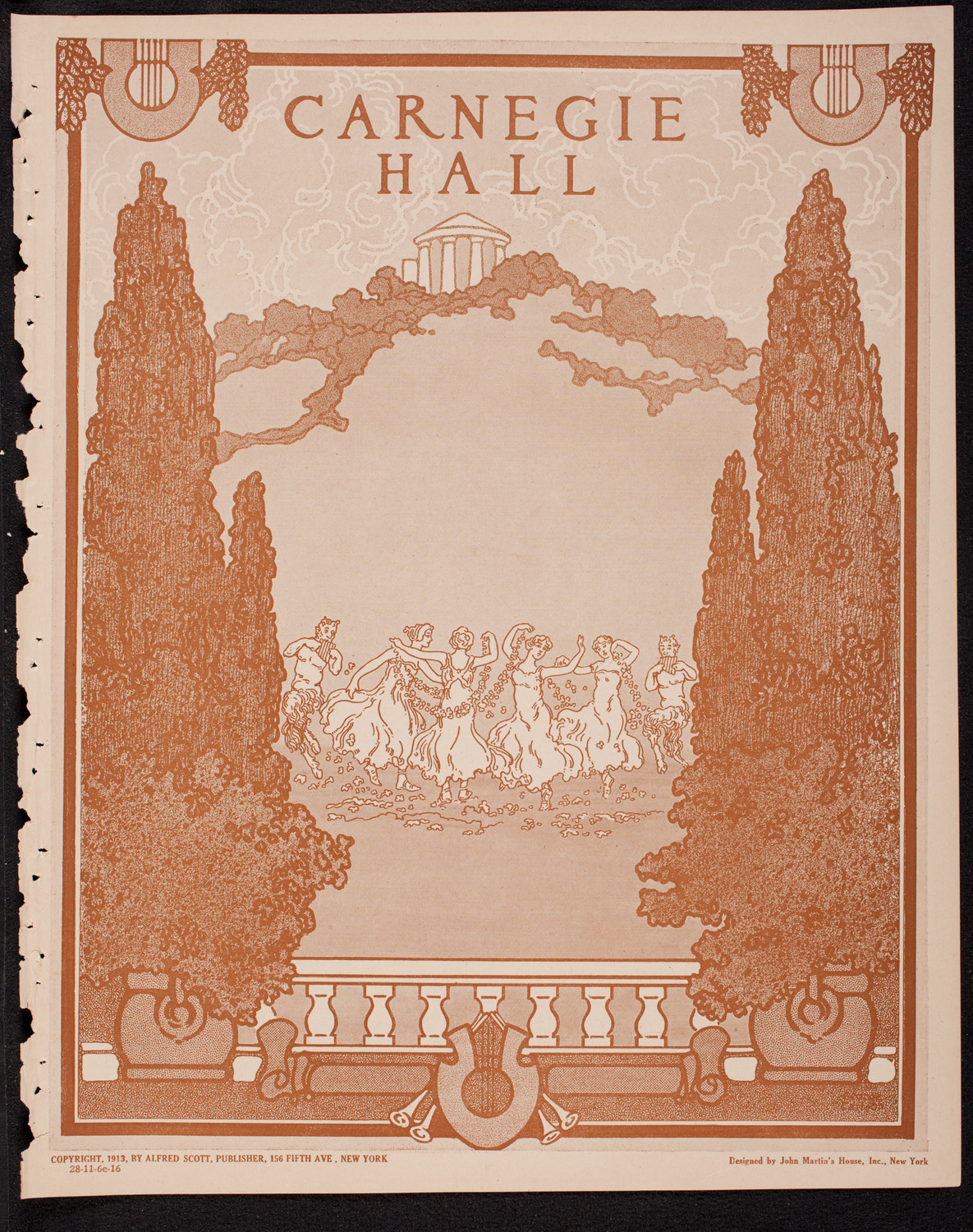 Gustavus Adolphus Festival and Concert, November 6, 1916, program page 1