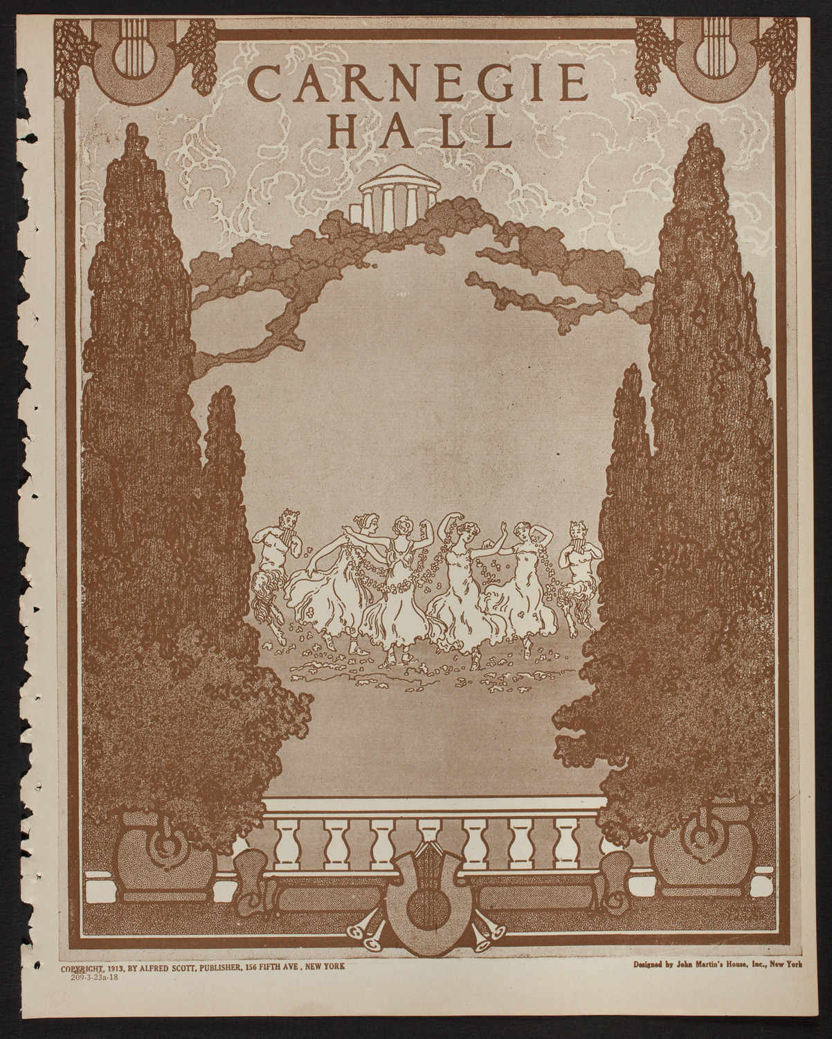 Leopold Auer, Violin, March 23, 1918, program page 1