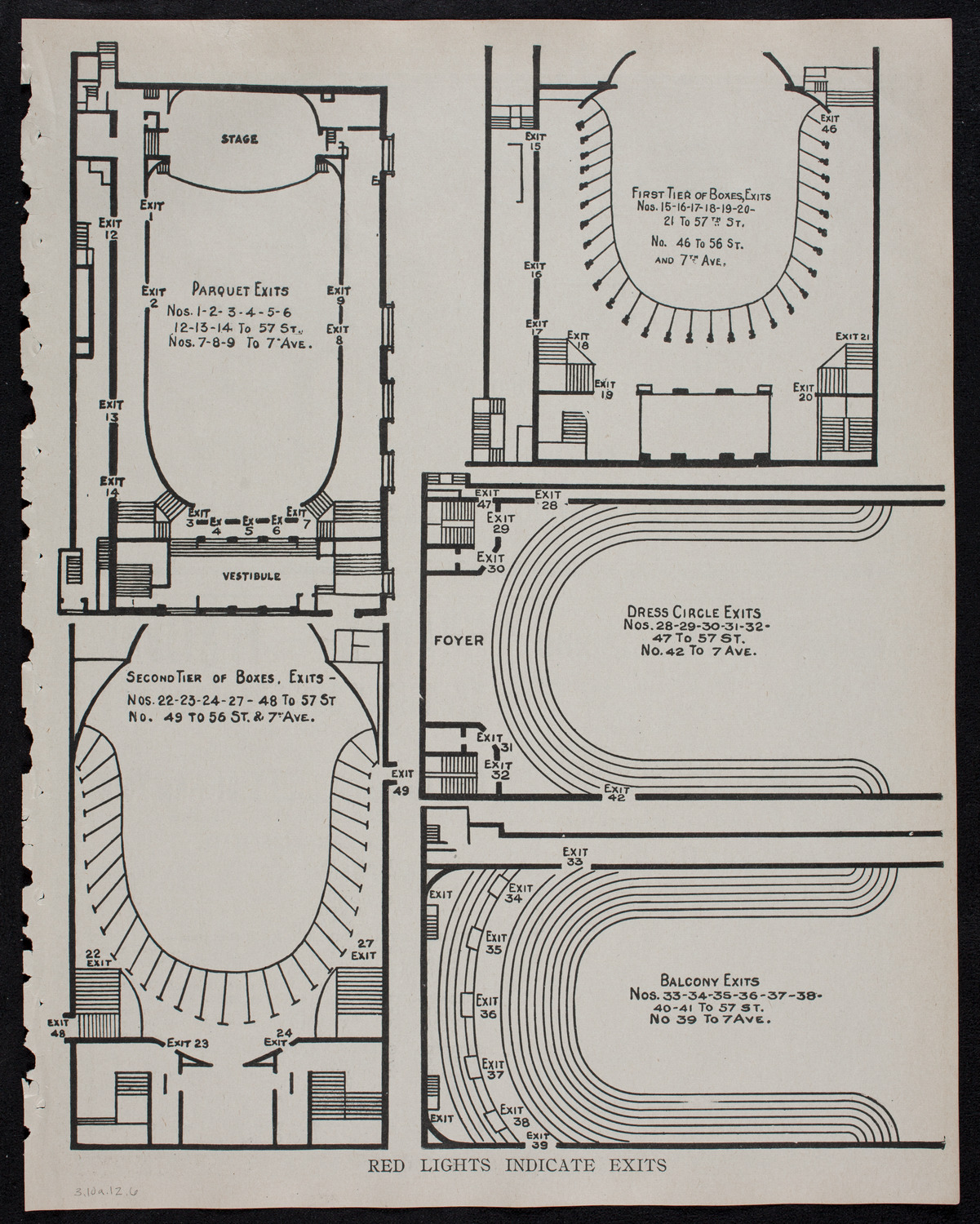 New York Philharmonic, March 10, 1912, program page 11