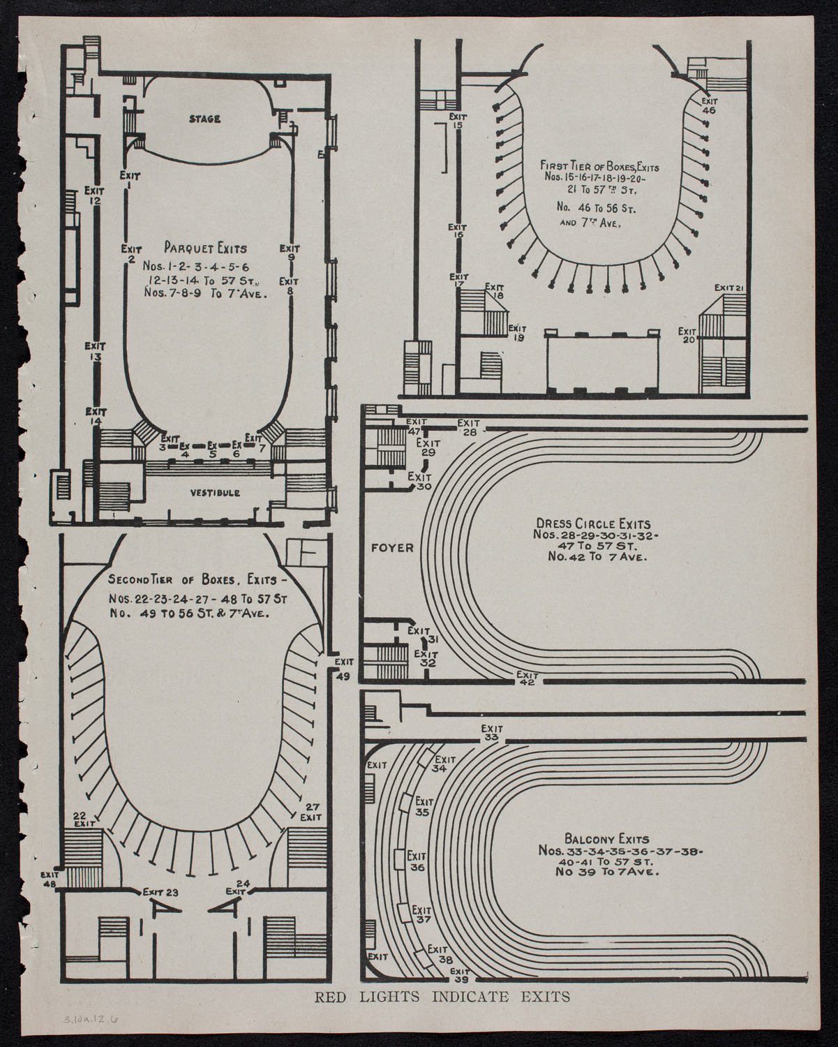 New York Philharmonic, March 10, 1912, program page 11