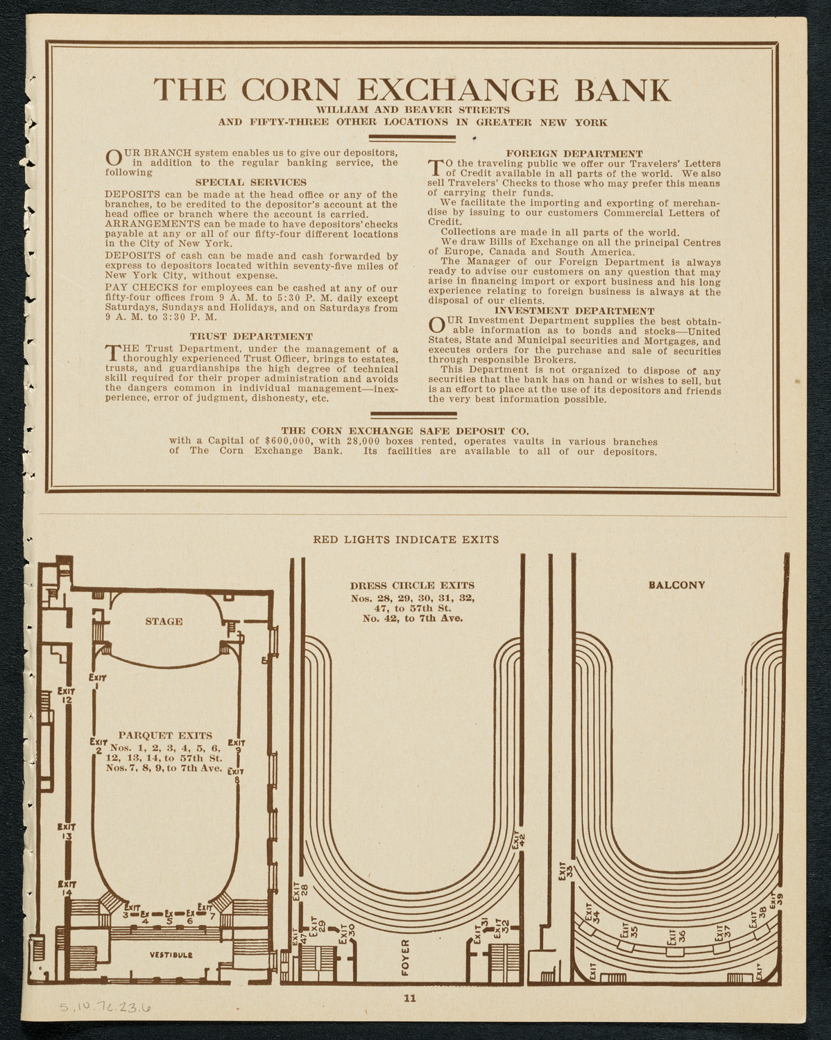 U.S. Marine Band, October 7, 1923, program page 11